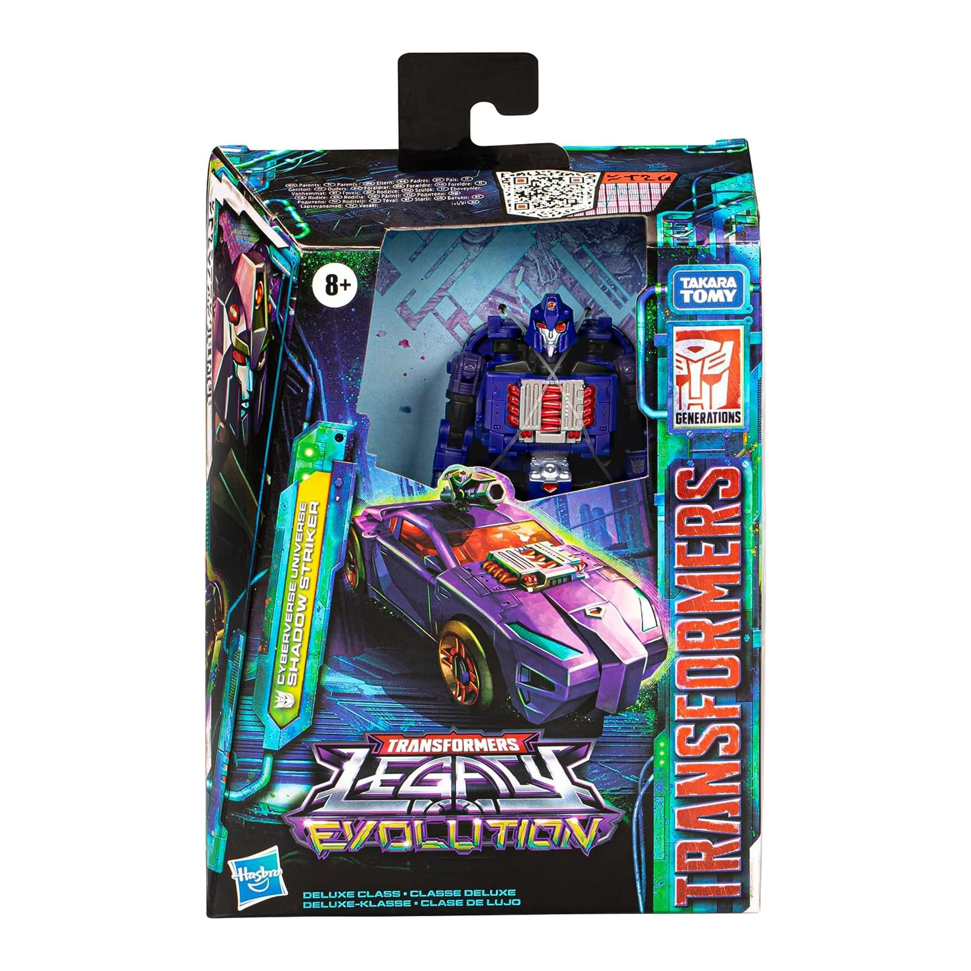 Transformers Legacy Evolution Deluxe Cyberverse Universe Shadow Striker - Image 4