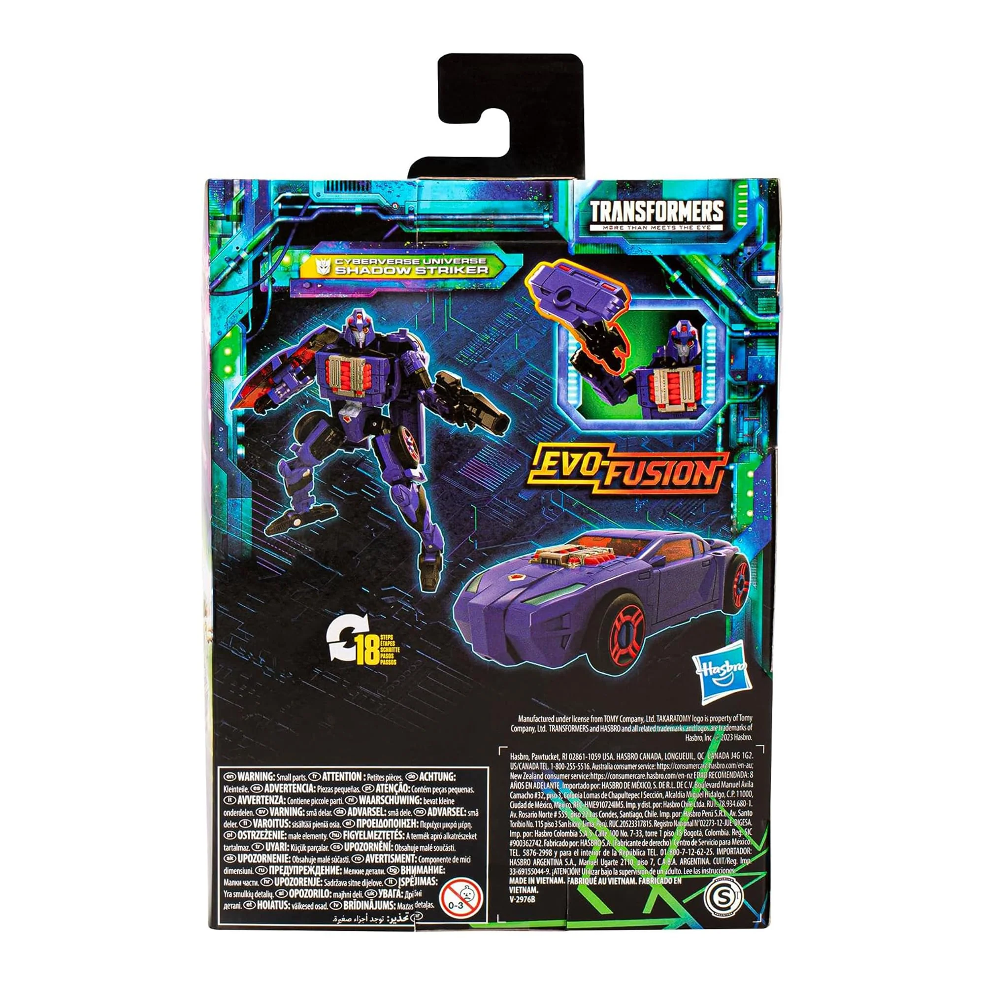 Transformers Legacy Evolution Deluxe Cyberverse Universe Shadow Striker - Image 5