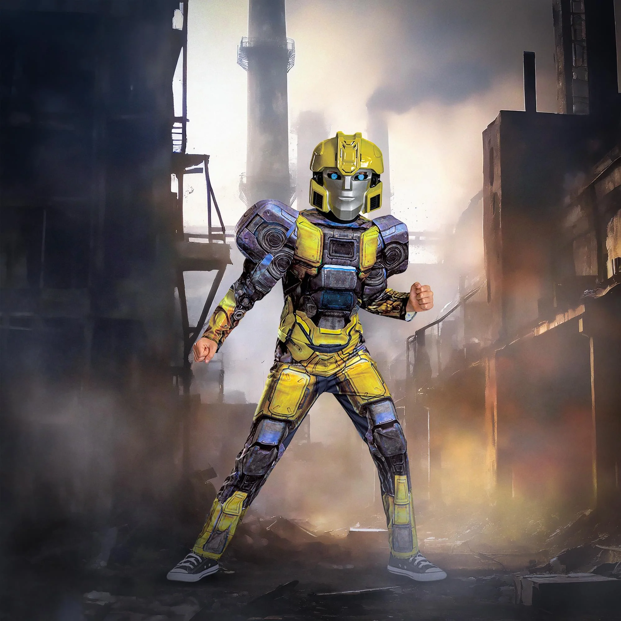 Transformers One B127/Bumblebee Classic Muscle Boys Costume - Image 20