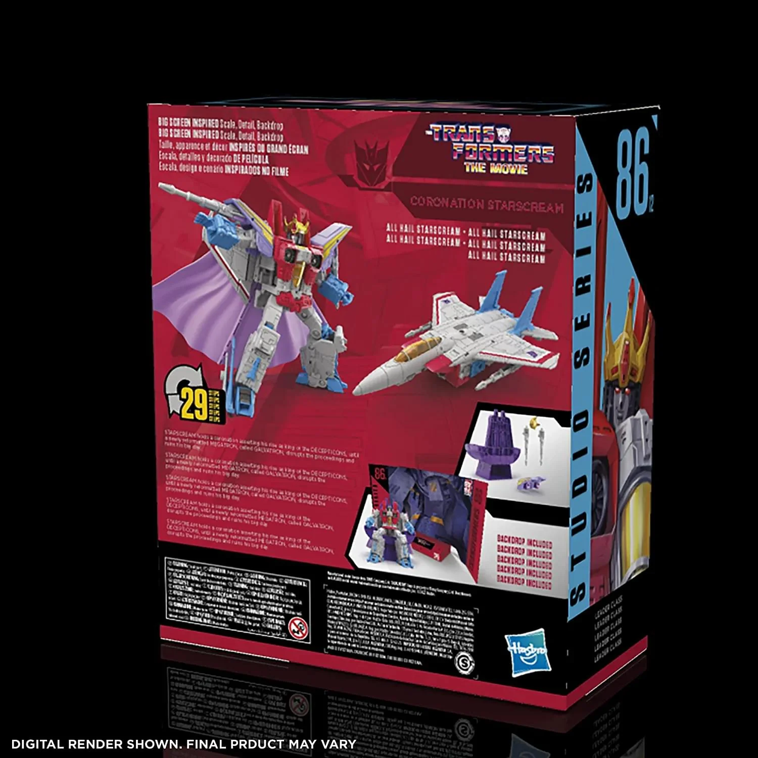 Transformers Studio Series Leader Figure | Coronation Starscream - Image 4