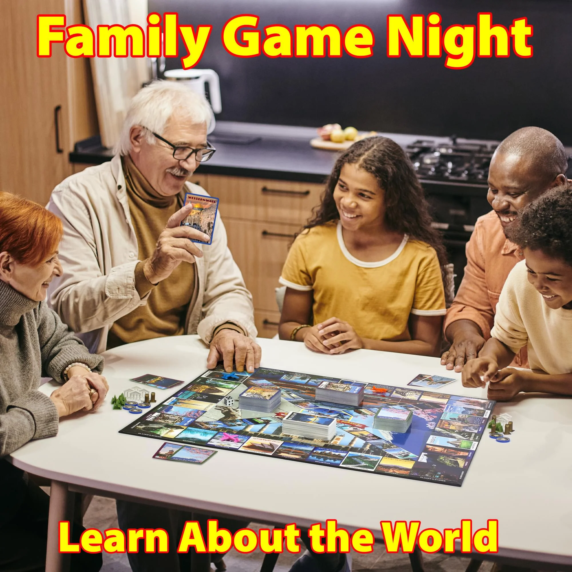 Travelling the World Pursuit Trivia Board Game - Image 5