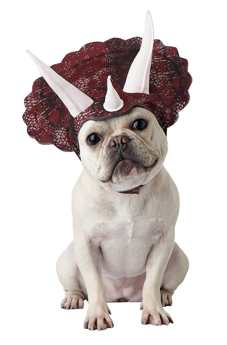 Triceradog Horned Dinosaur Dog Costume - Image 2