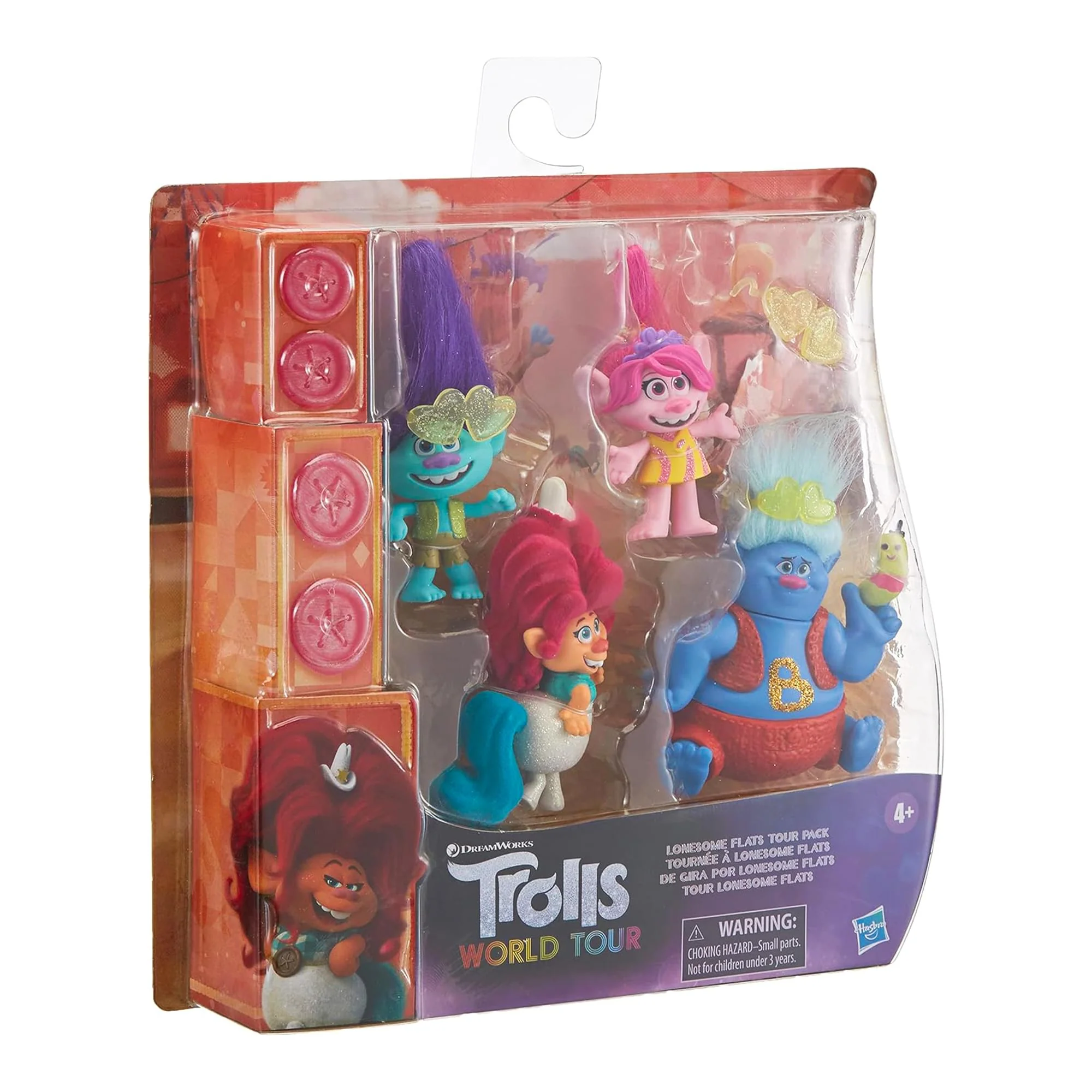 Trolls World Tour: Lonesome Flats Tour 5 Figure Set - Image 3