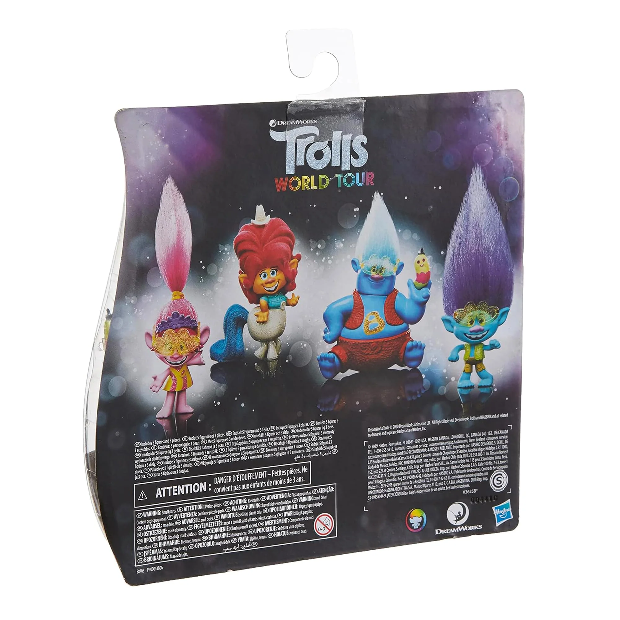 Trolls World Tour: Lonesome Flats Tour 5 Figure Set - Image 4