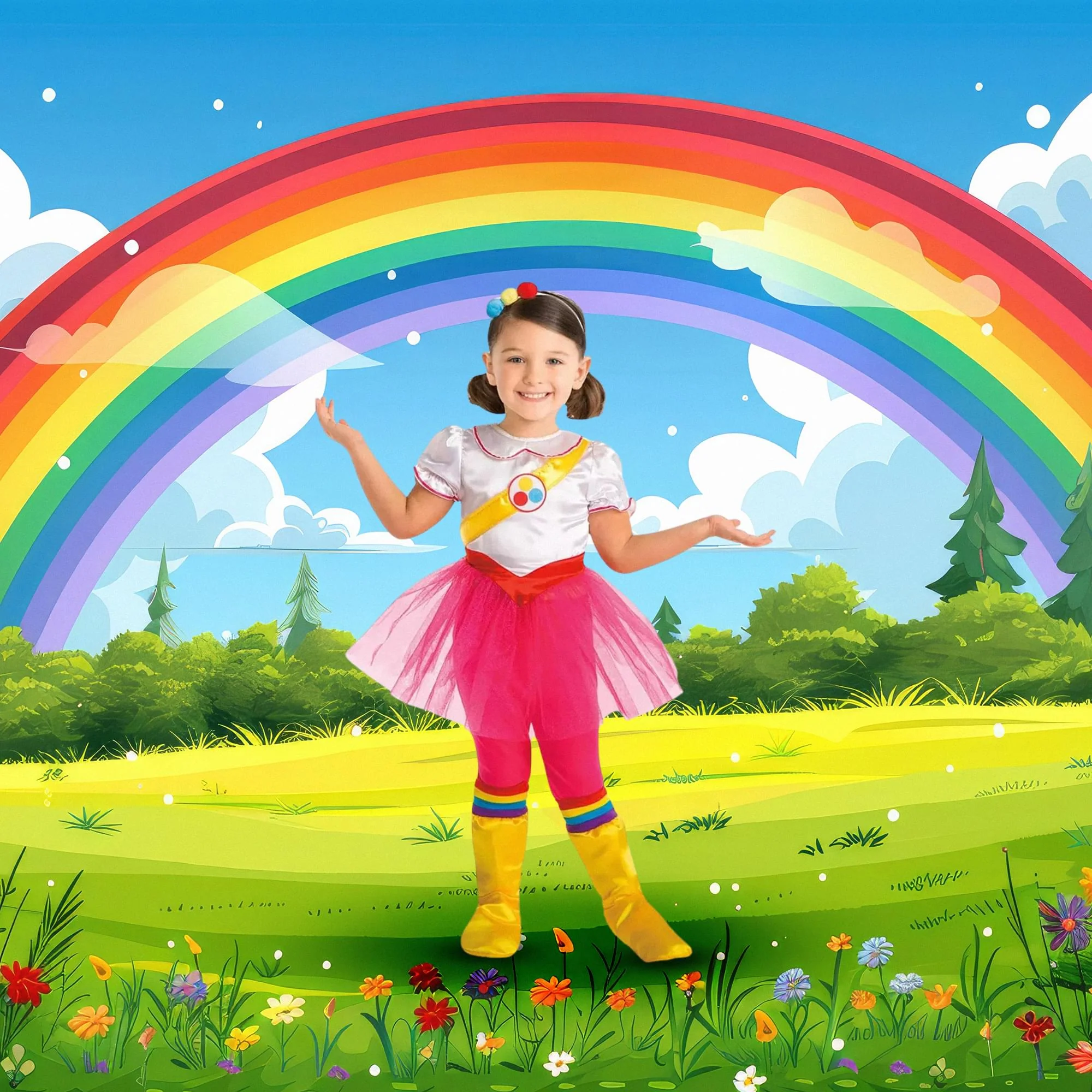 True and Rainbow Kingdom DX Toddler Costume - Image 2