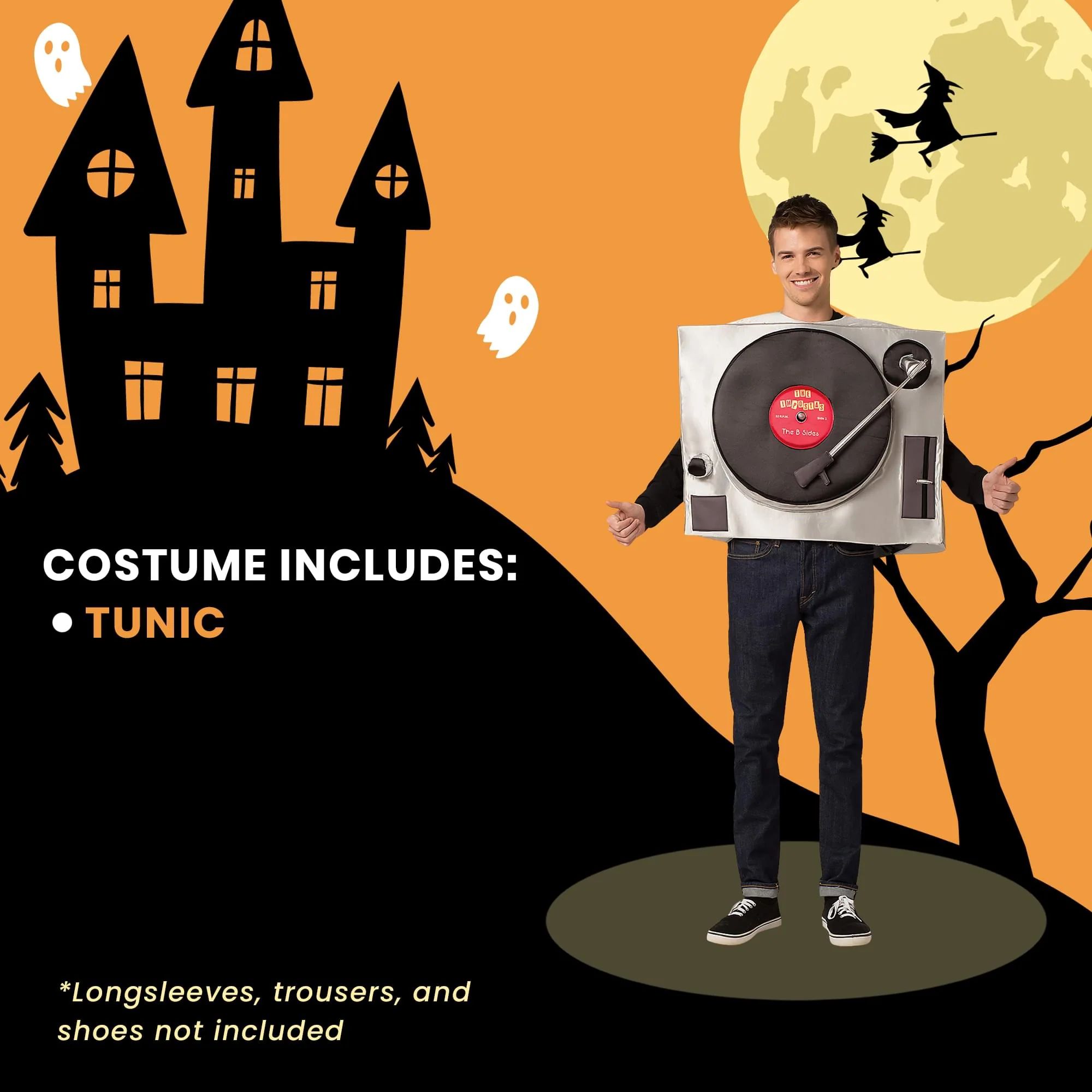 Turntable Adult Costume - Image 13