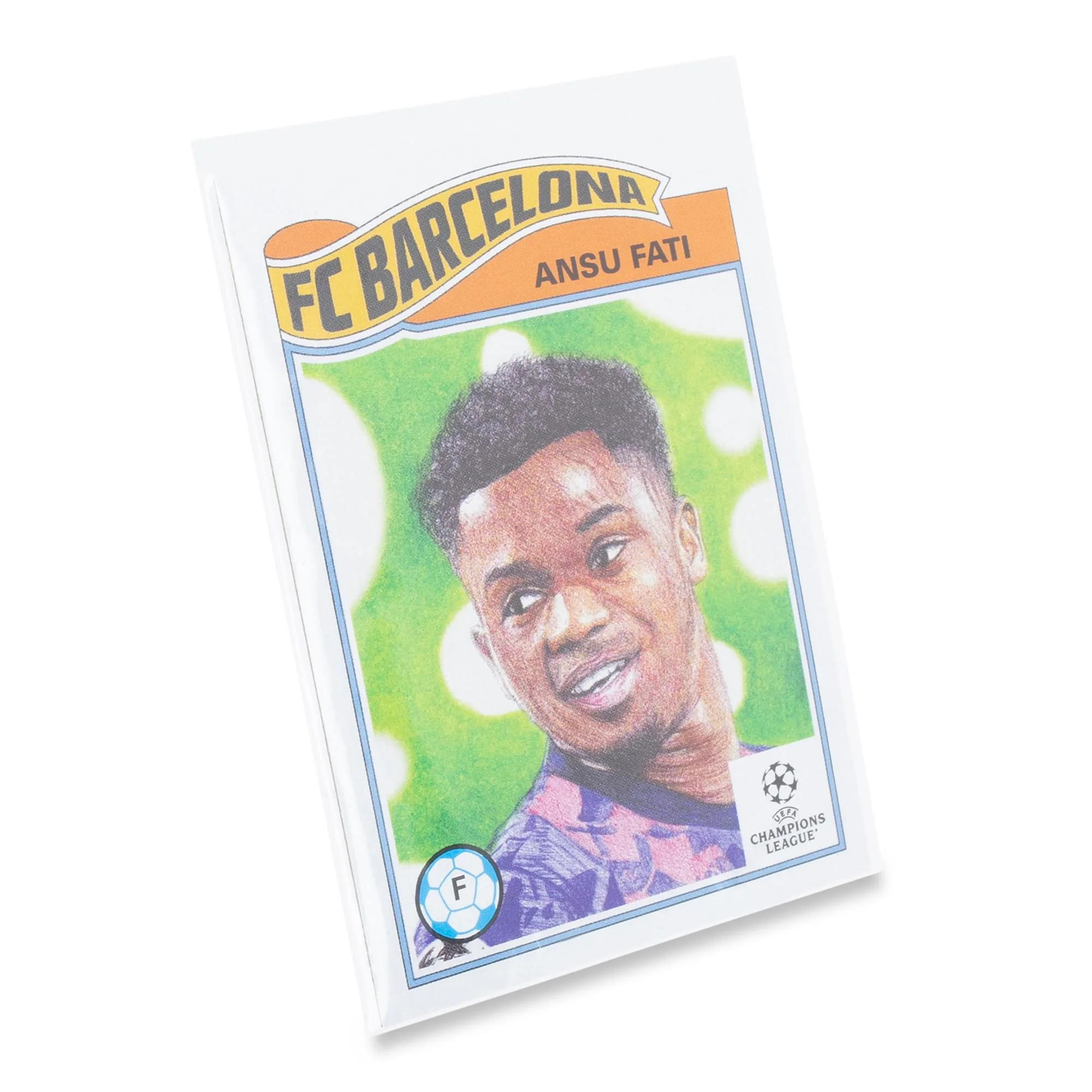 UCL TOPPS Living Set Card #404 | Ansu Fati - Image 2