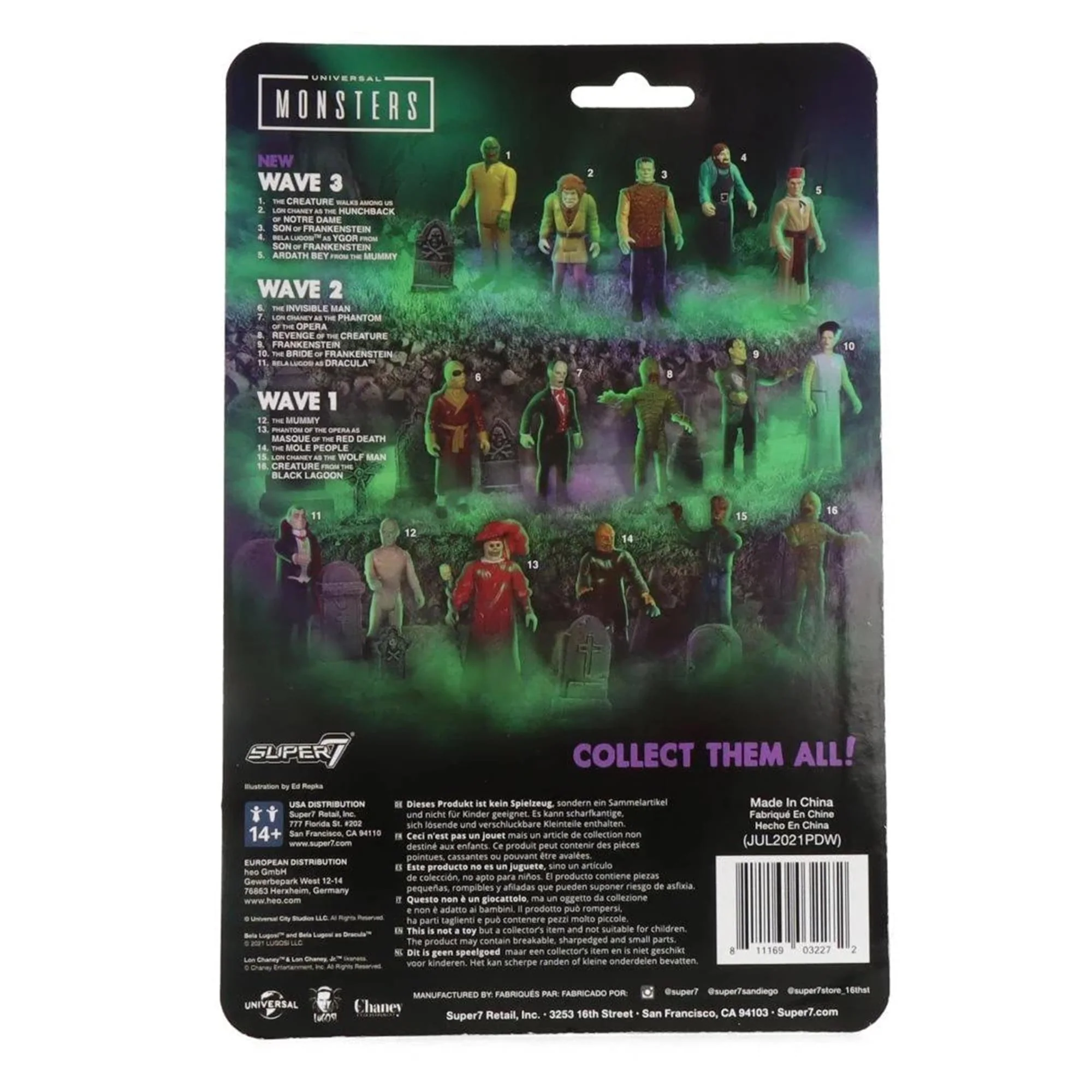 Universal Monsters 3.75 Inch ReAction Figure | Frankenstein - Image 5