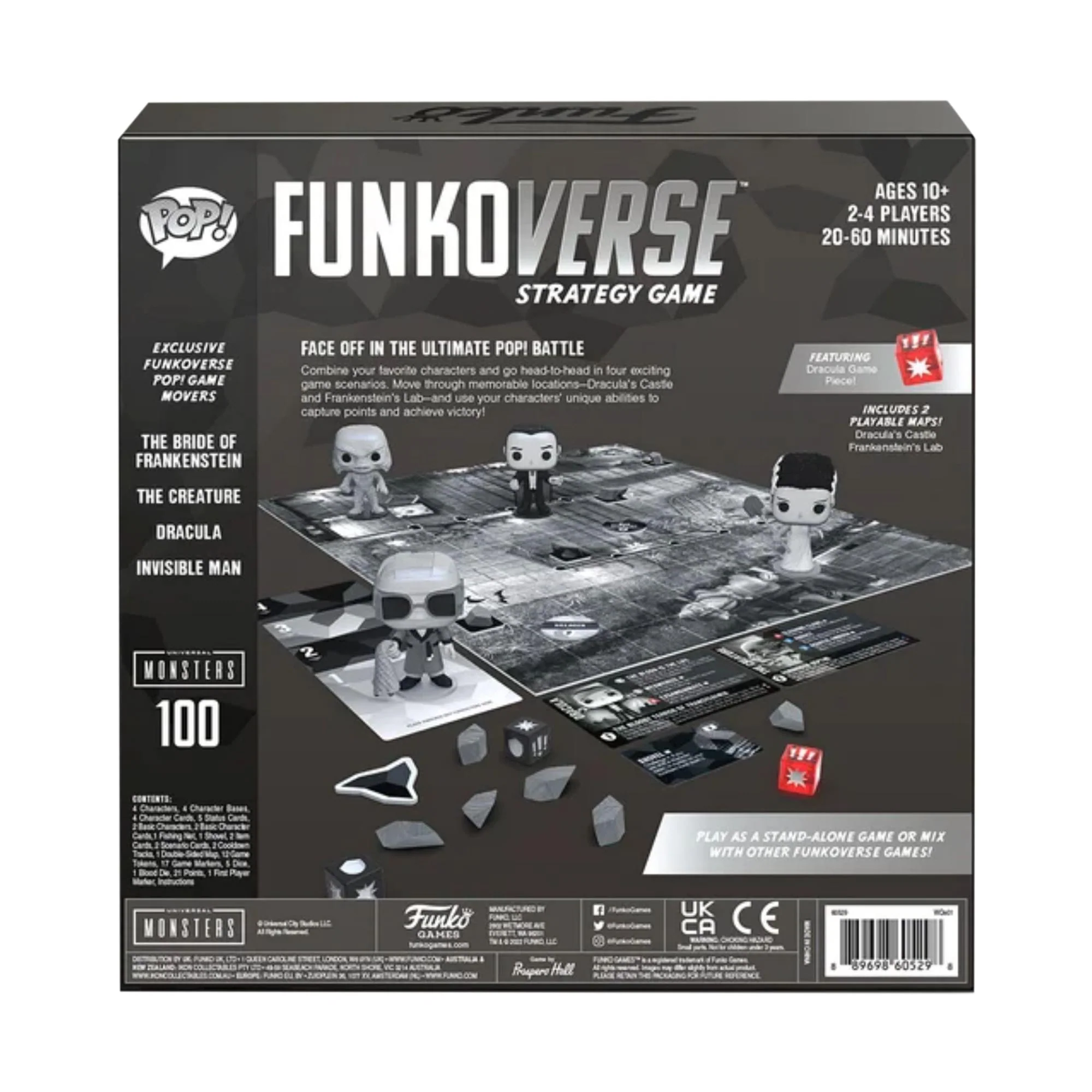 Universal Monsters Funko POP Funkoverse Strategy Game - Image 2