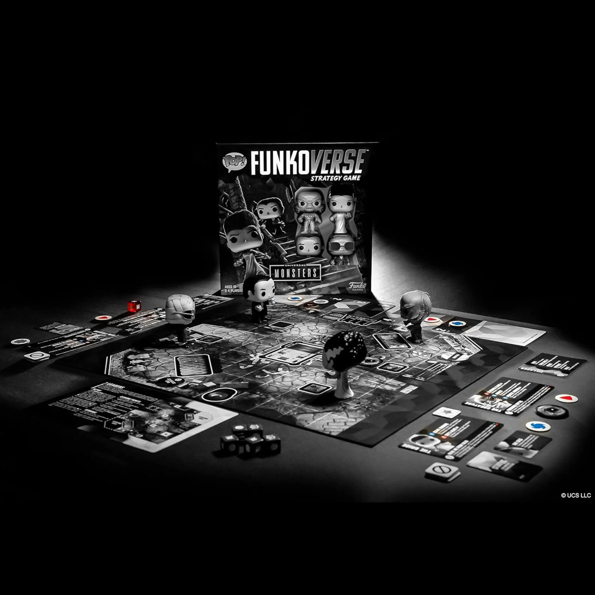 Universal Monsters Funko POP Funkoverse Strategy Game - Image 6
