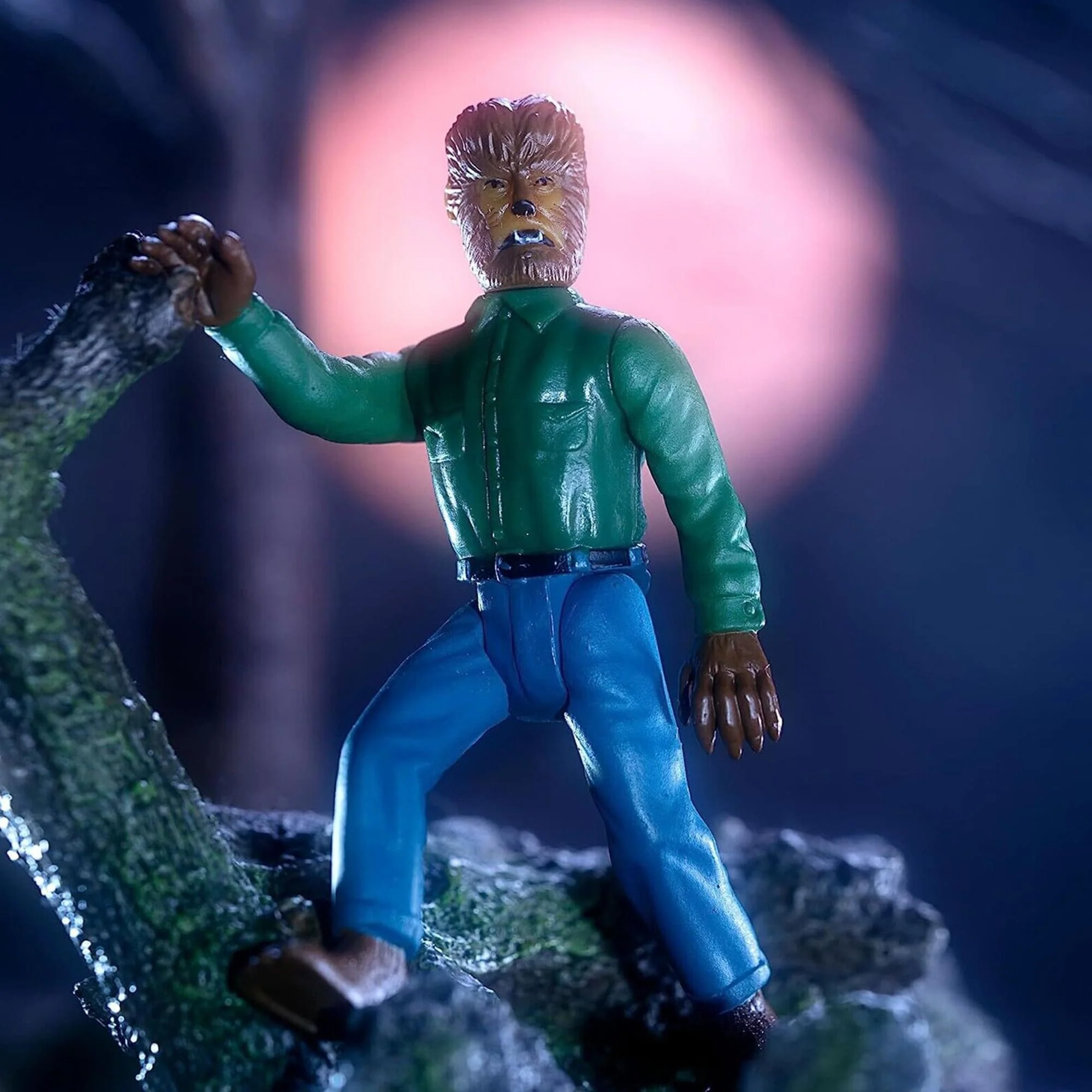 Universal Monsters The Wolf Man 3.75 Inch ReAction Figure - Image 3