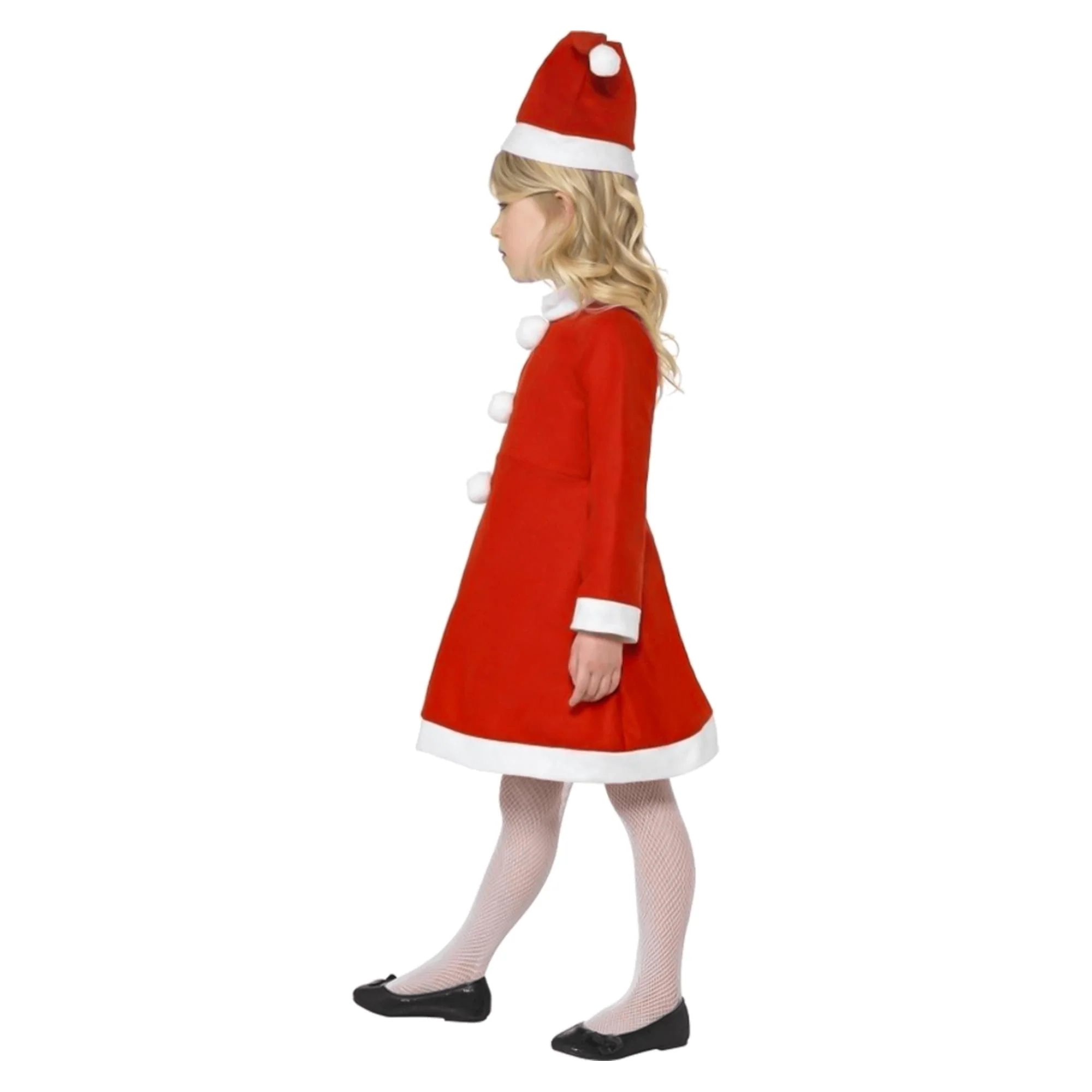 Value Santa Girl Child Costume - Image 10