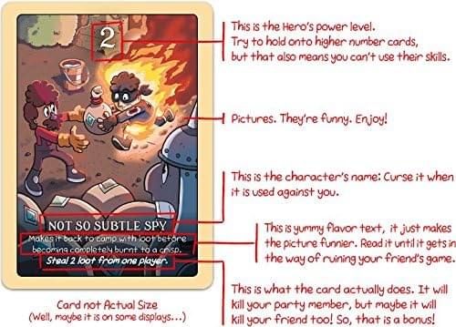 Venture Party - A Fast & Funny Card Game for Unlucky Heroes - Image 3