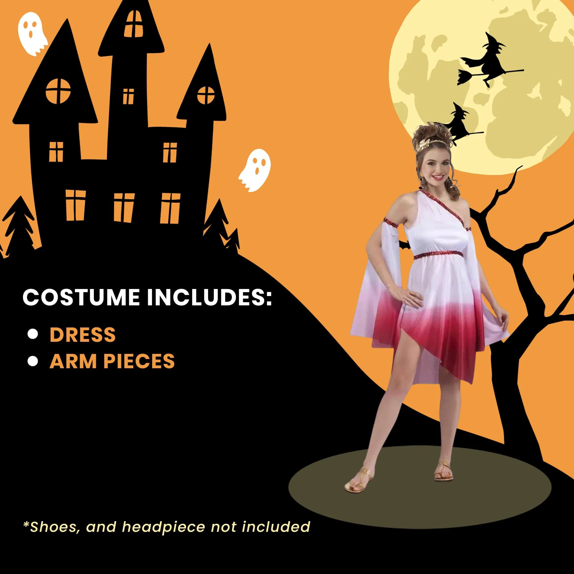 Venus Greek Goddess Of Love Teen Costume - Image 4