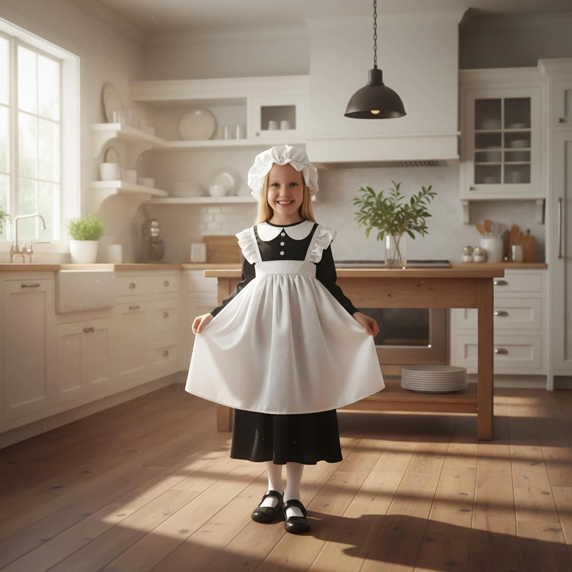 Victorian Maid Child Costume - Image 6