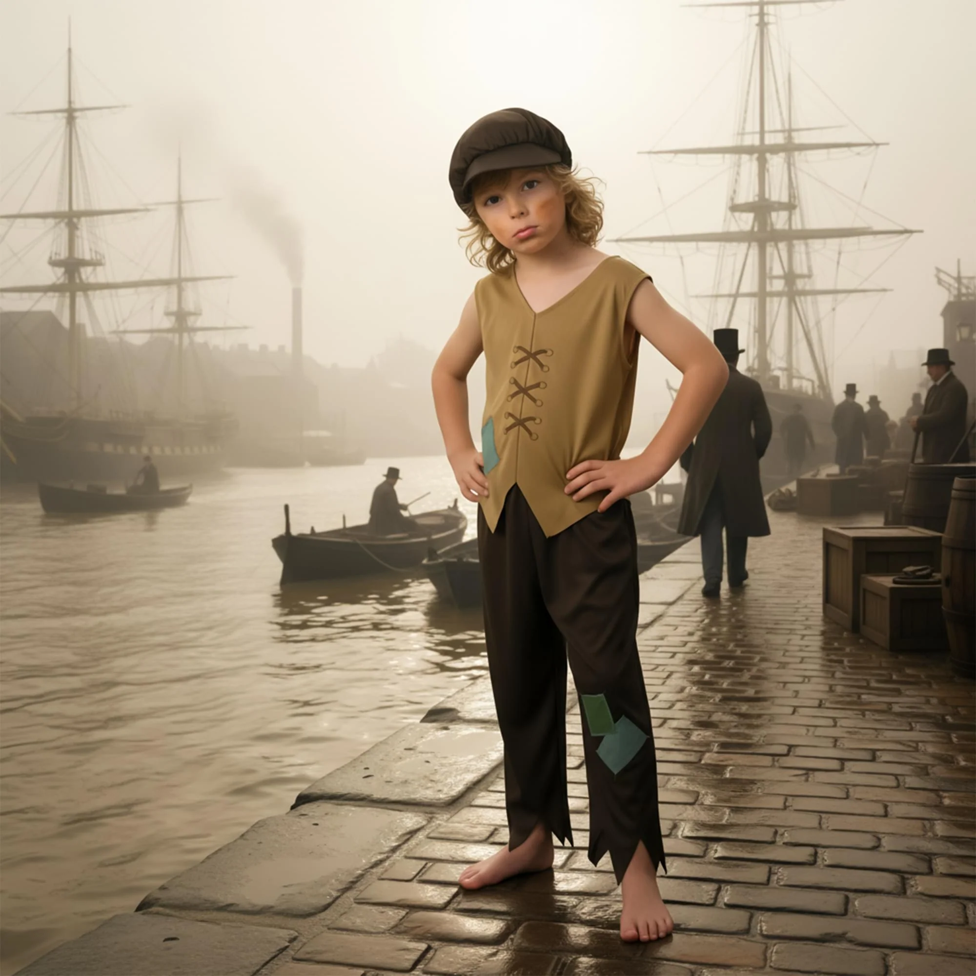Victorian Urchin Child Costume - Image 4