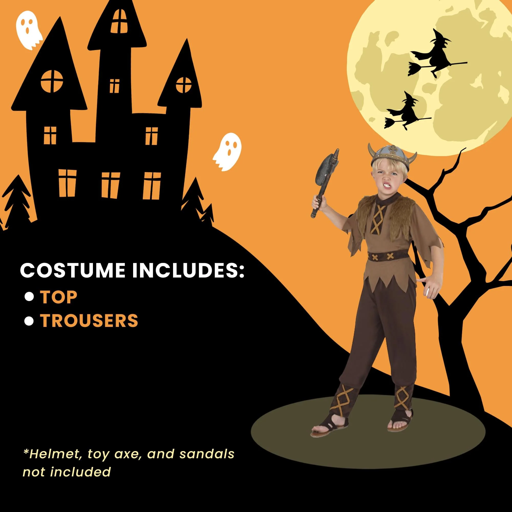 Viking Boy Child Costume - Image 6