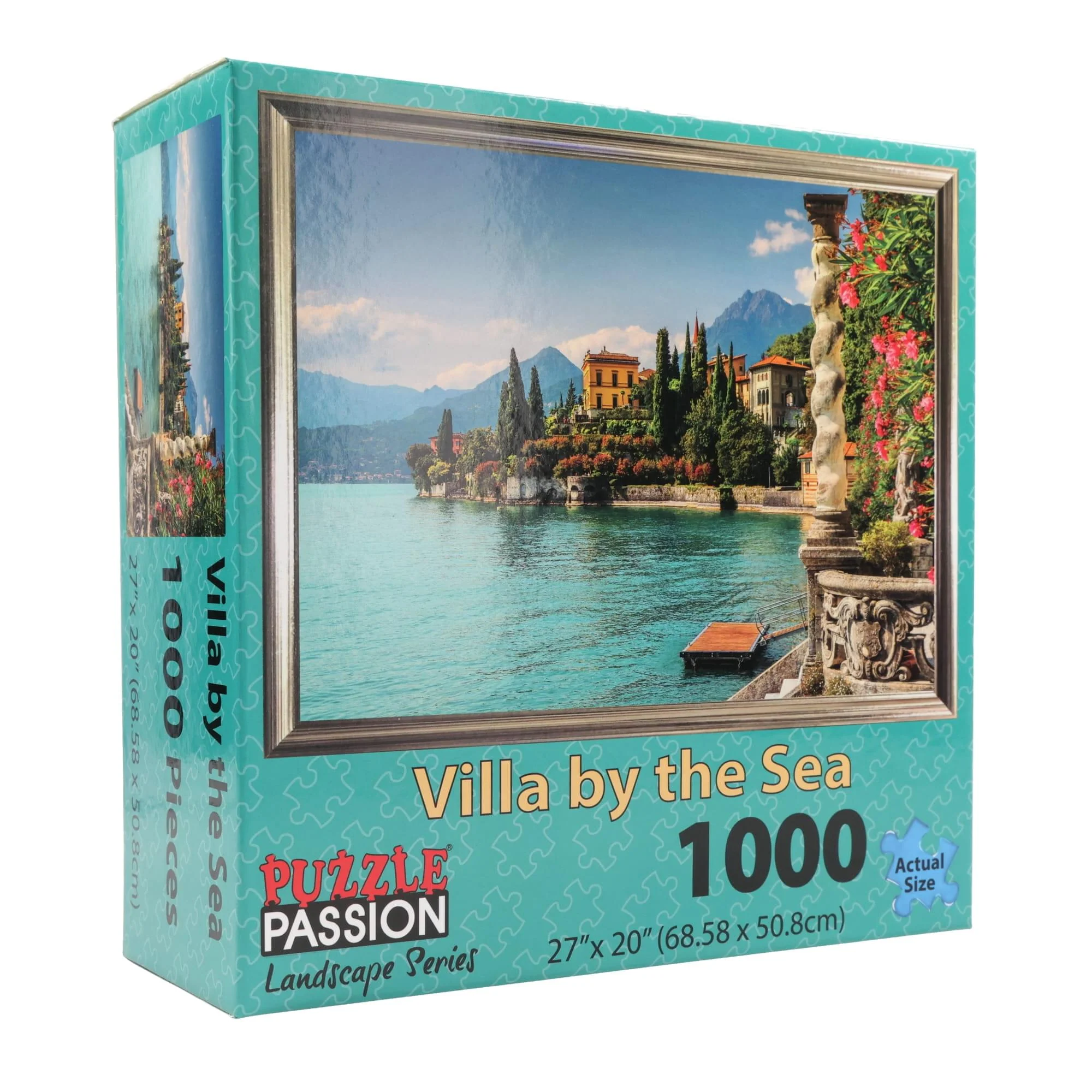 Villa Sea 1000 Piece Landscape Jigsaw Puzzle - Image 2