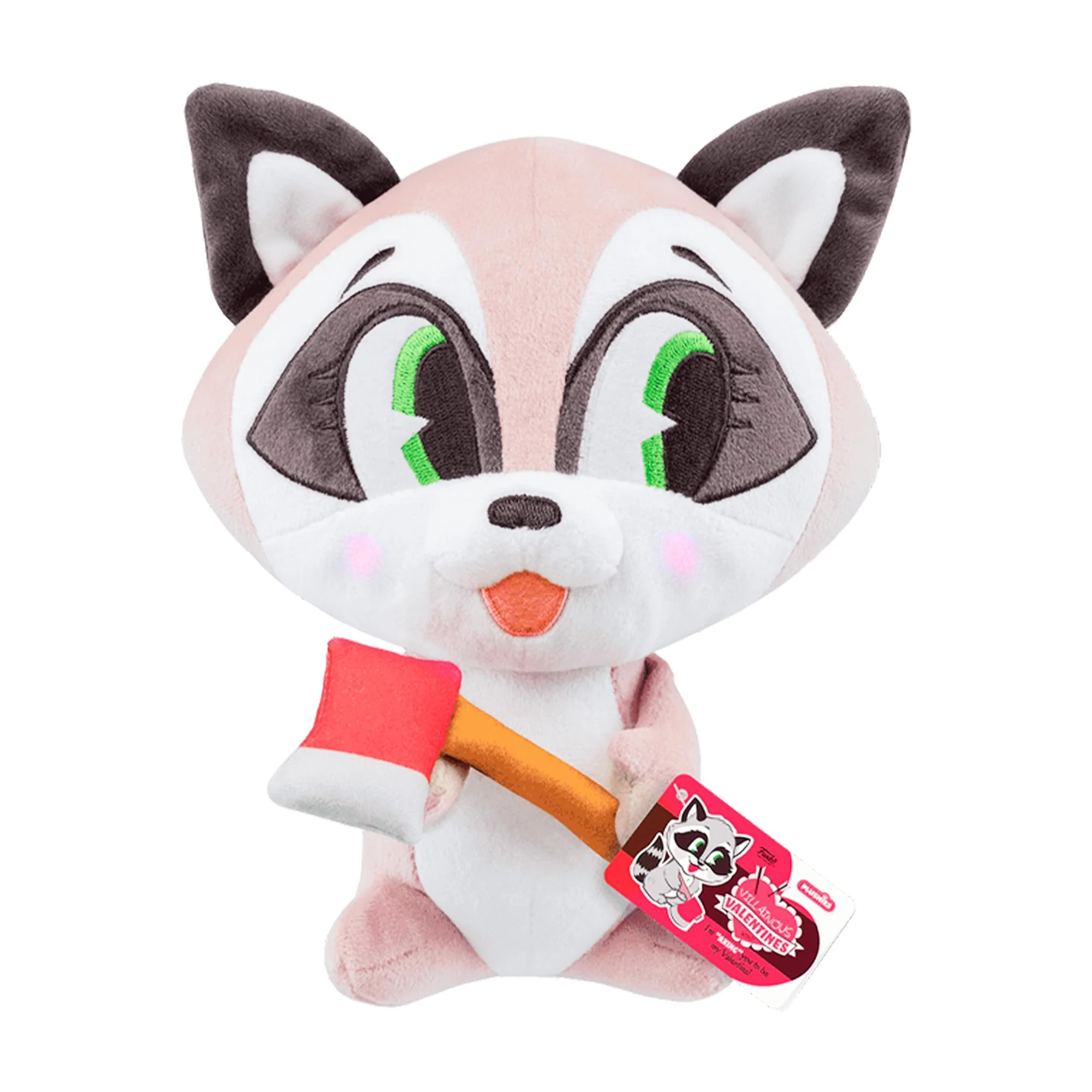Villainous Valentines 7 Inch Funko Plush | Snookums The Raccoon - Image 2