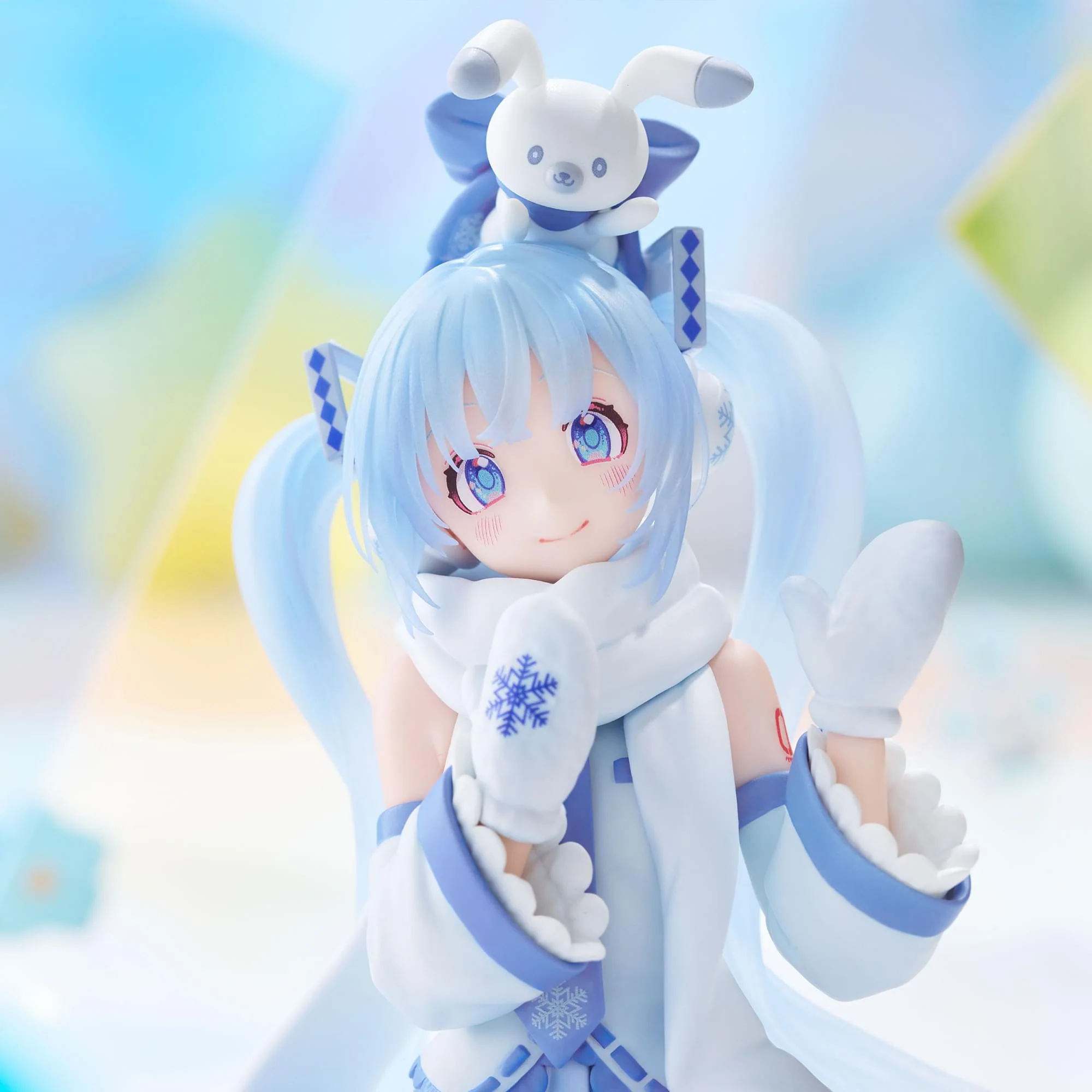 Vocaloid Hatsune Miku Noodle Stopper Figure | Snow Miku Sky Town 10th ver. - Image 5