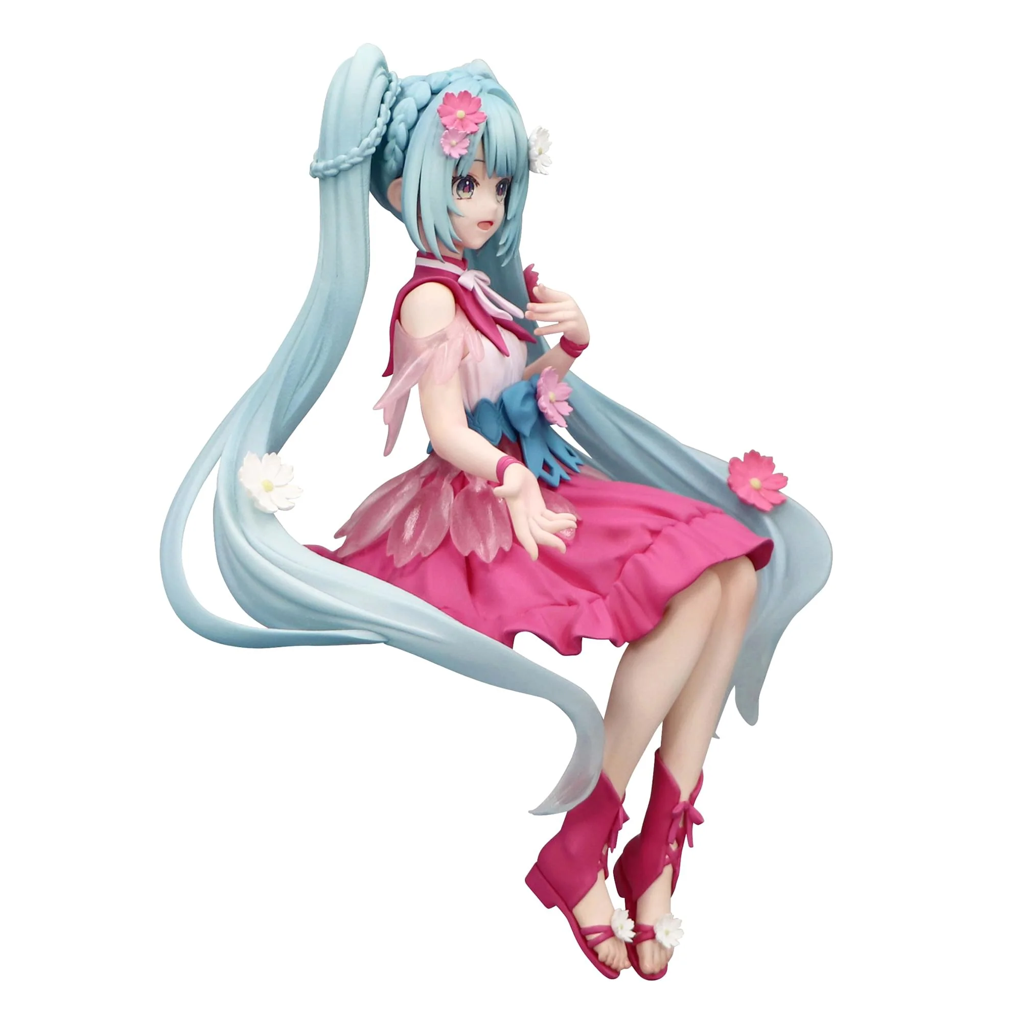 Vocaloid Noodle Stopper Figure | Hatsune Miku Flower Fairy Cosmos Version - Image 5
