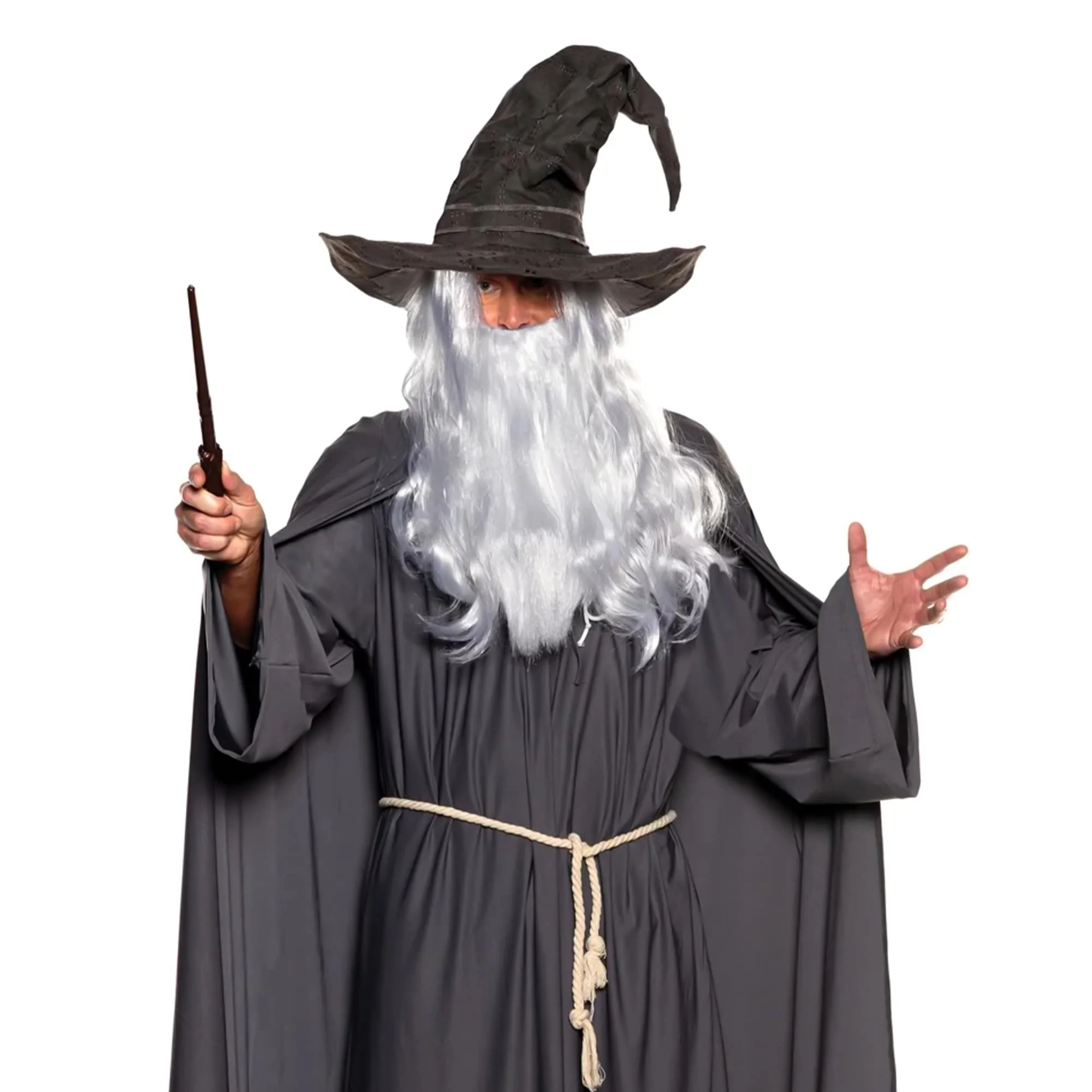 Warlock Grey Adult Costume - Image 10