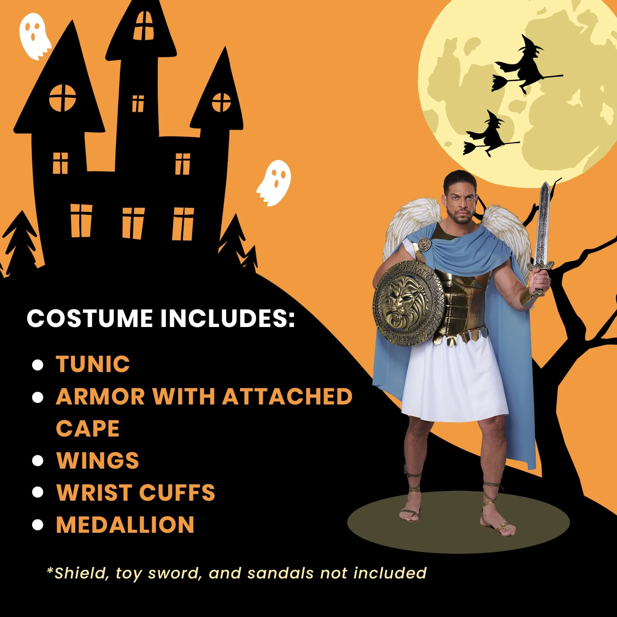 Warrior Angel Adult Costume - Image 4