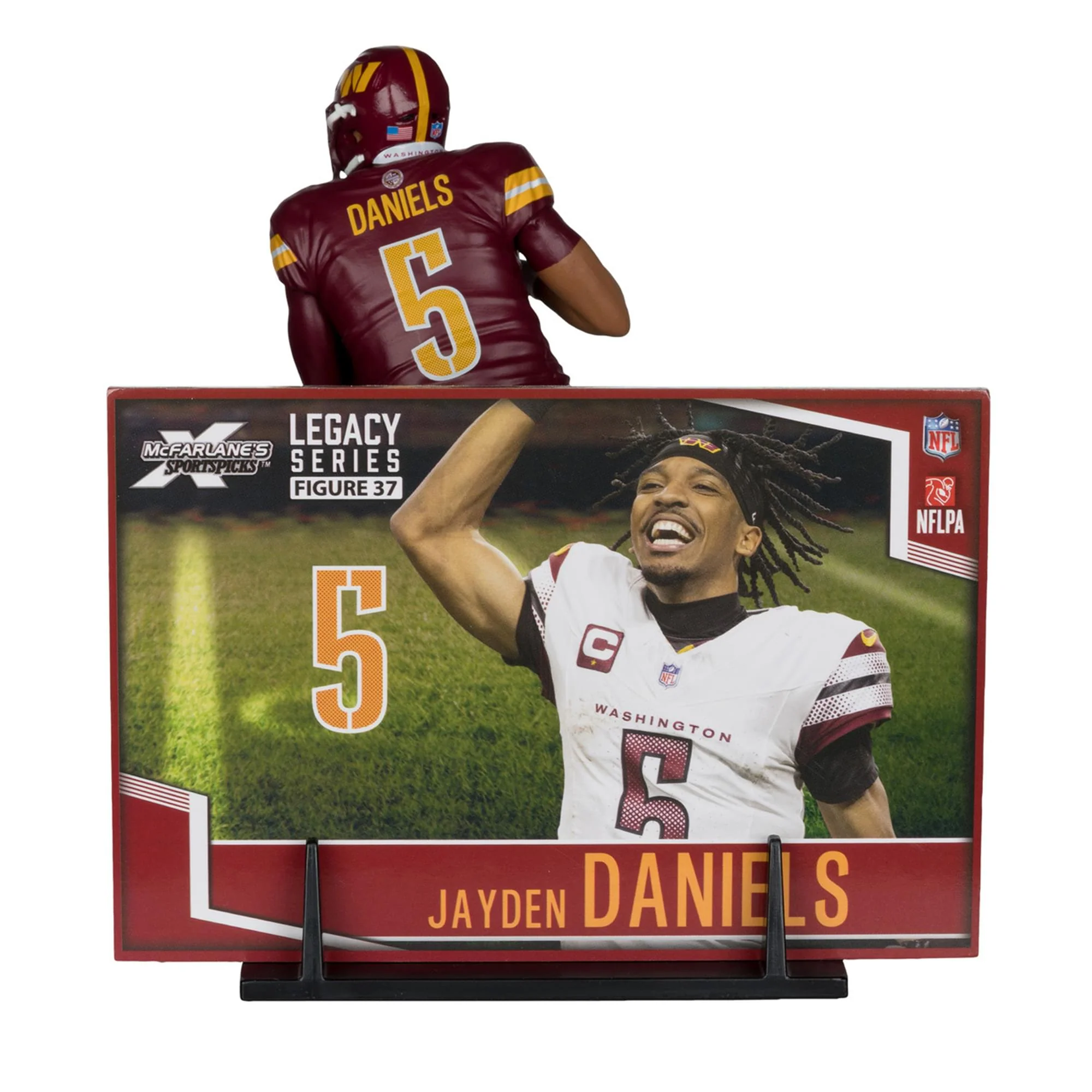 Washington Commanders Jayden Daniels NFL Figure - Image 3
