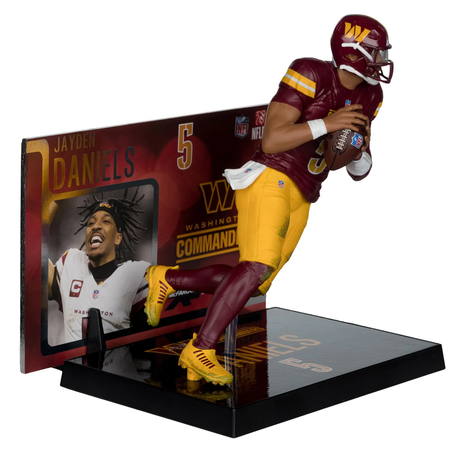 Washington Commanders Jayden Daniels NFL Figure - Image 4