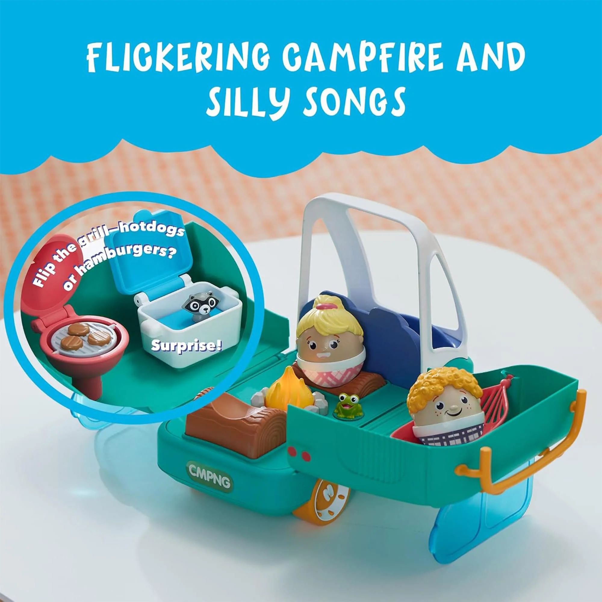Weebles Wobble My Happy Camper Playset - Image 5
