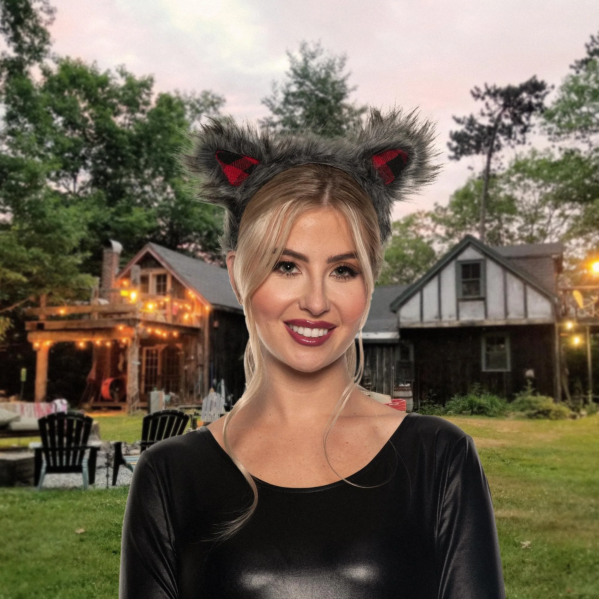 Werewolf Ears and Tails Adult Costume Set - Image 2