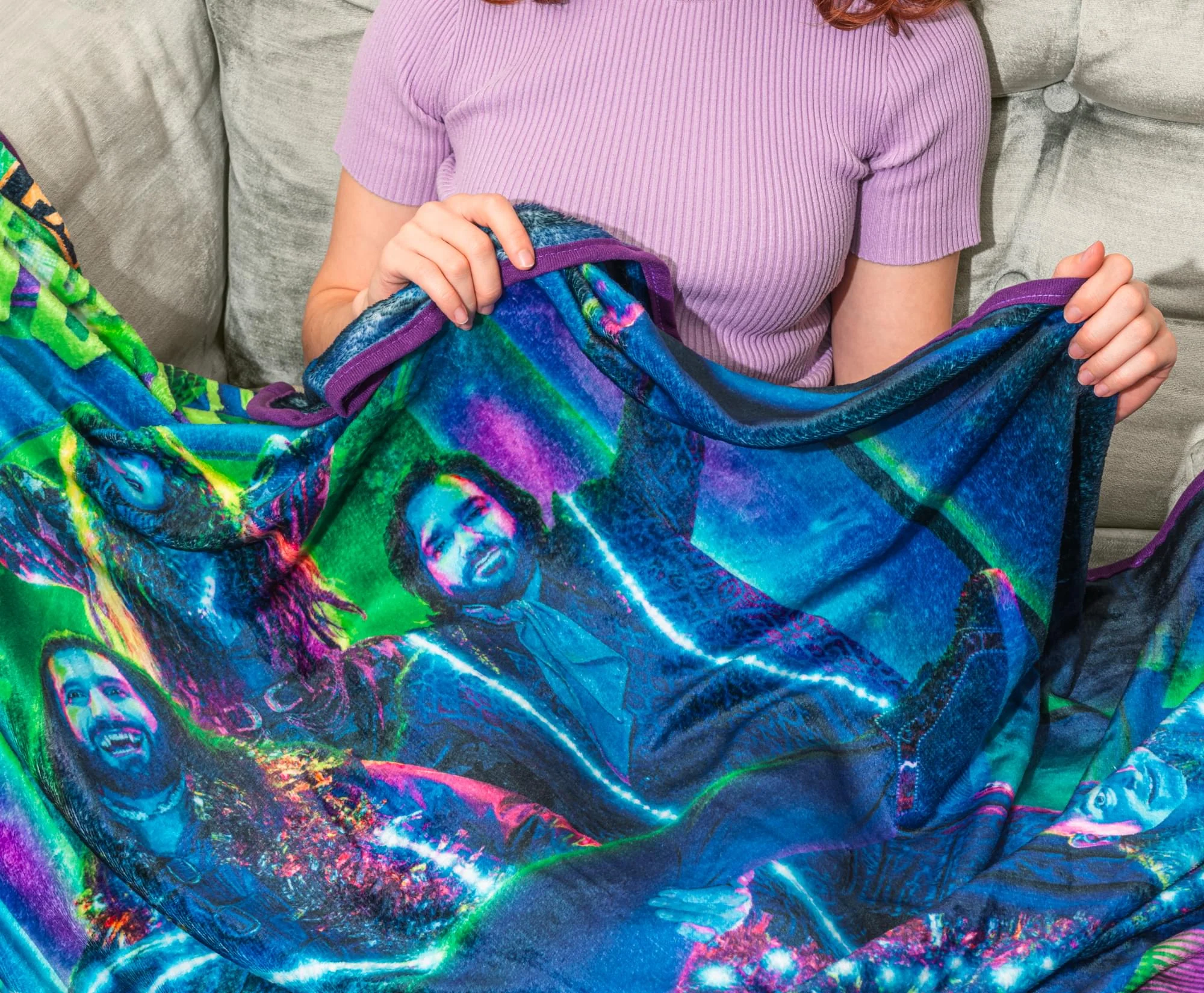 What We Do In The Shadows Disco Fleece Throw Blanket | 45 x 60 Inches - Image 6