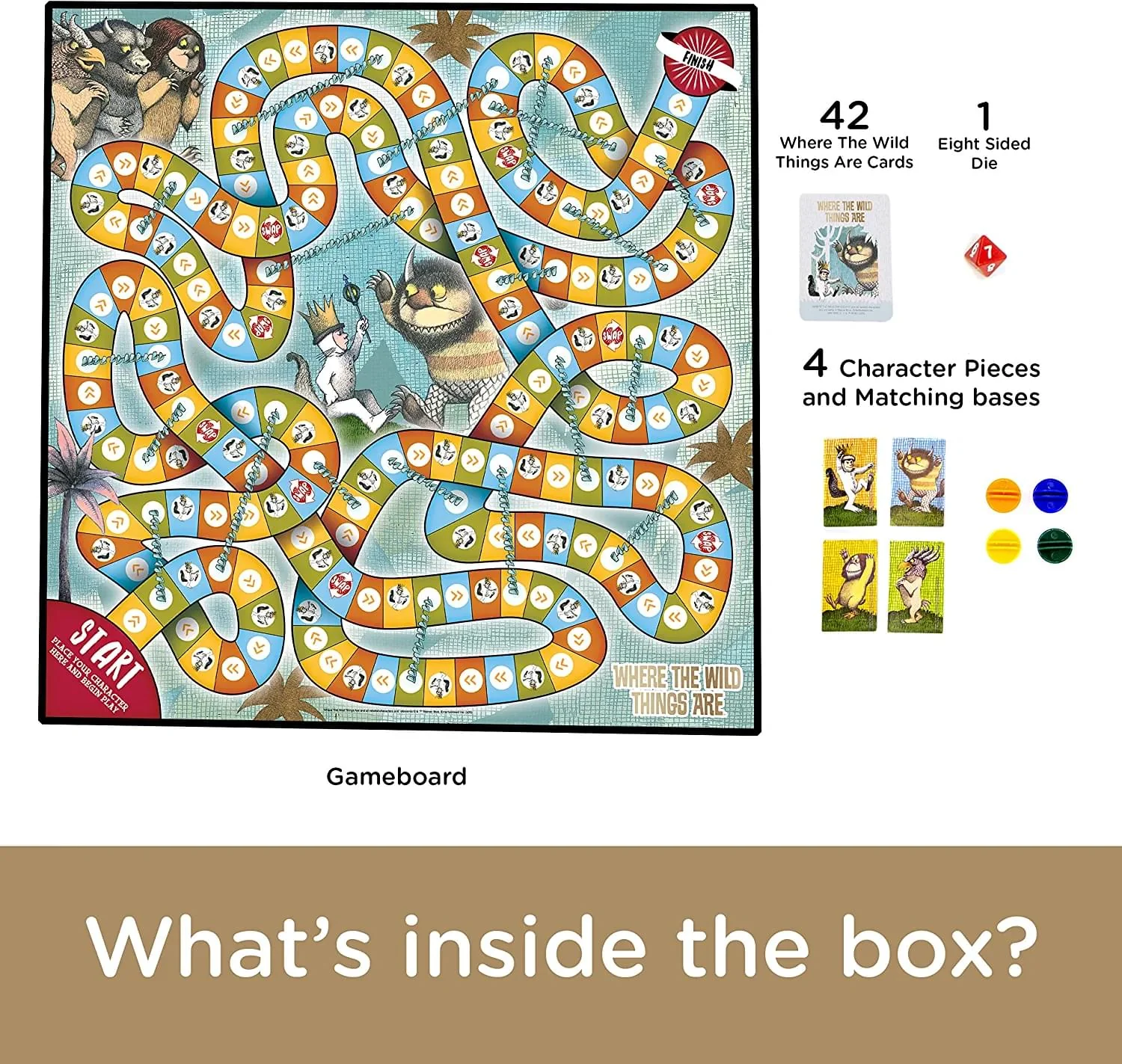 Where The Wild Things Are Journey Board Game - Image 3
