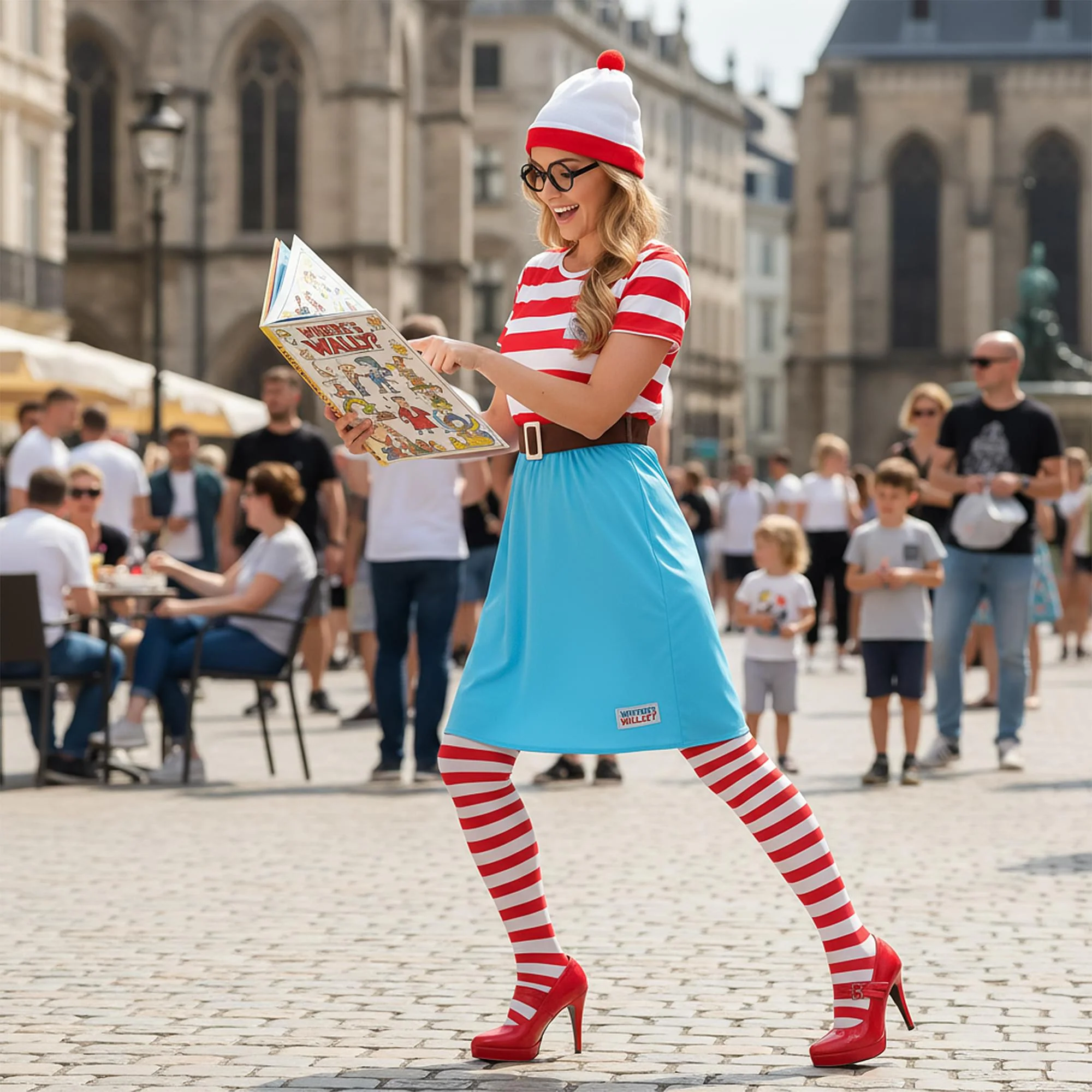 Where Wally? Wenda Adult Costume - Image 4