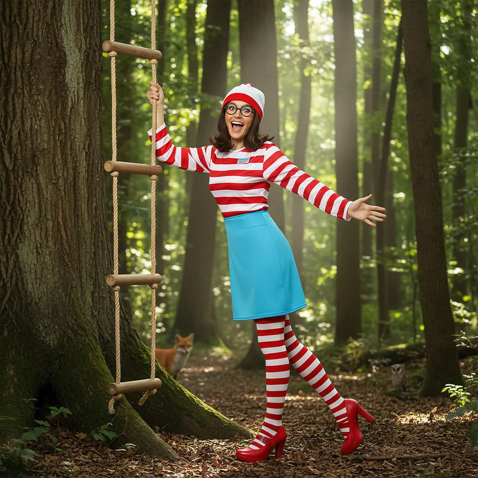 Where Wally Wenda Child Costume - Image 20