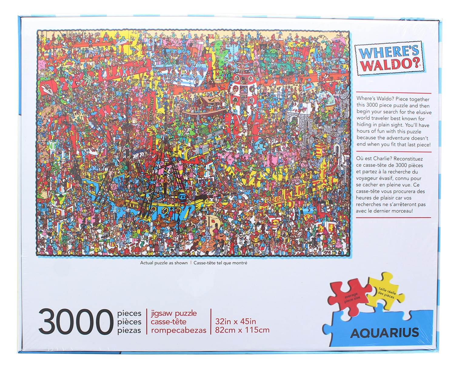 Wheres Waldo 3000 Piece Jigsaw Puzzle - Image 3