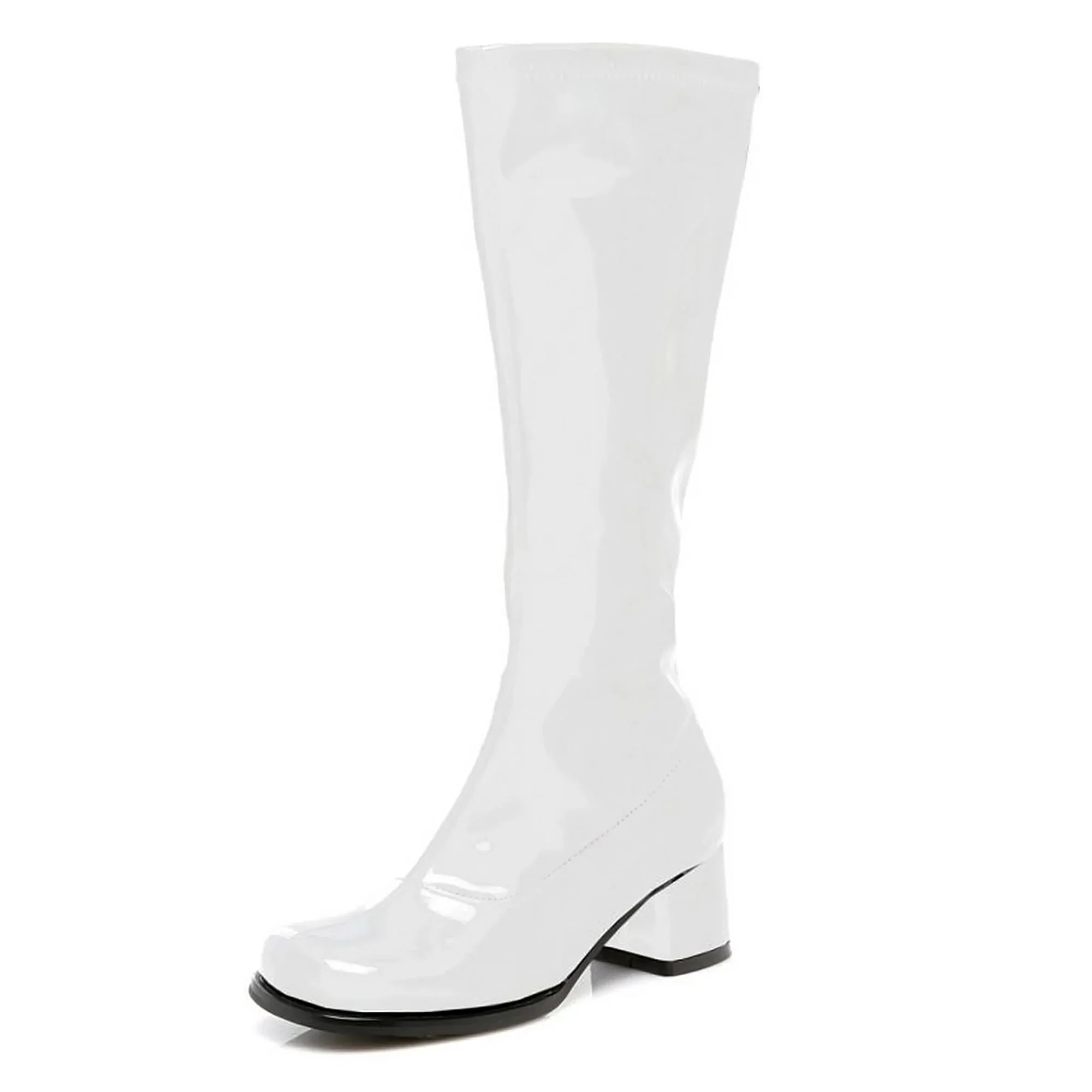 1.75" Heel Children's Gogo Boot White - Image 5