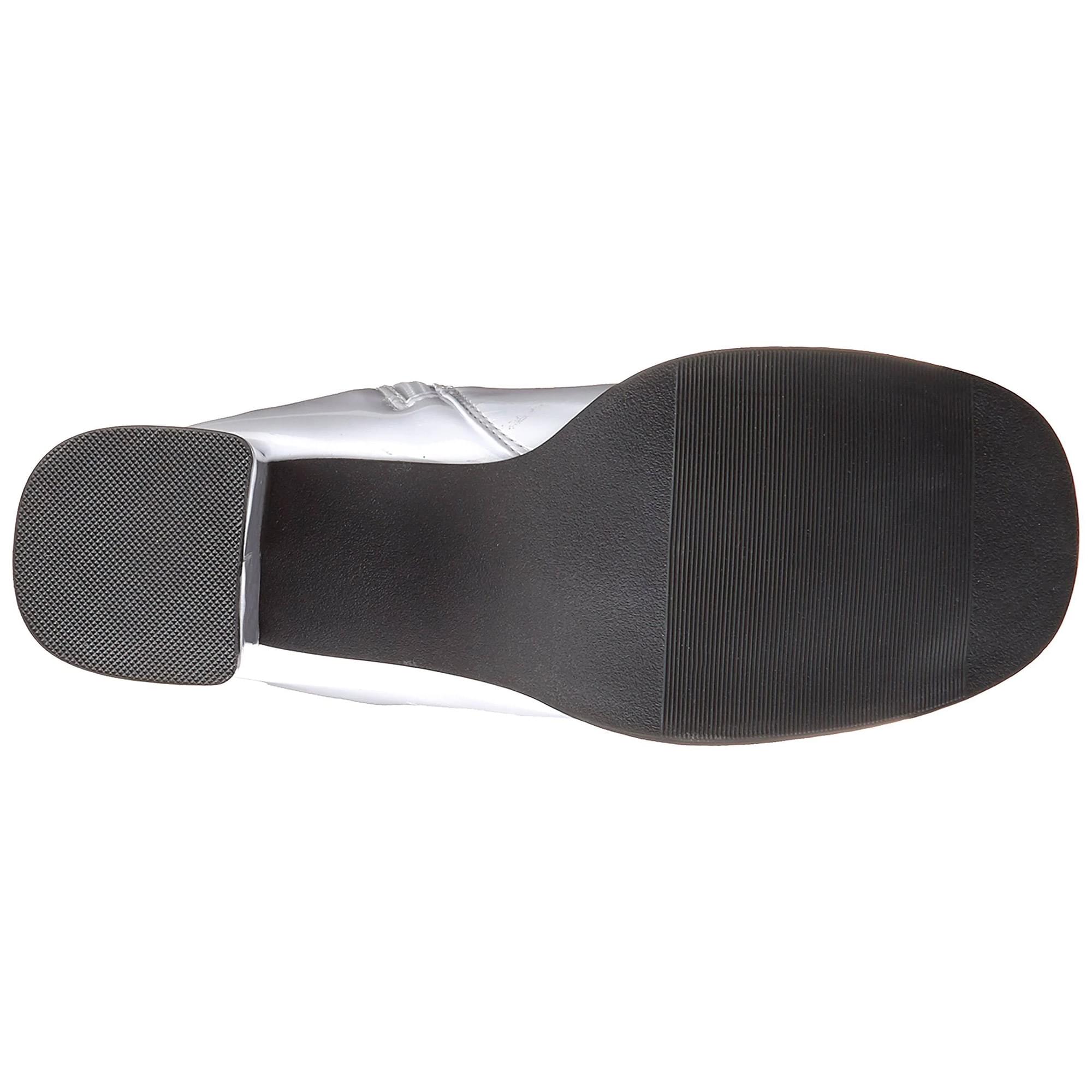 White Gogo Womens Costume Boots - Image 3