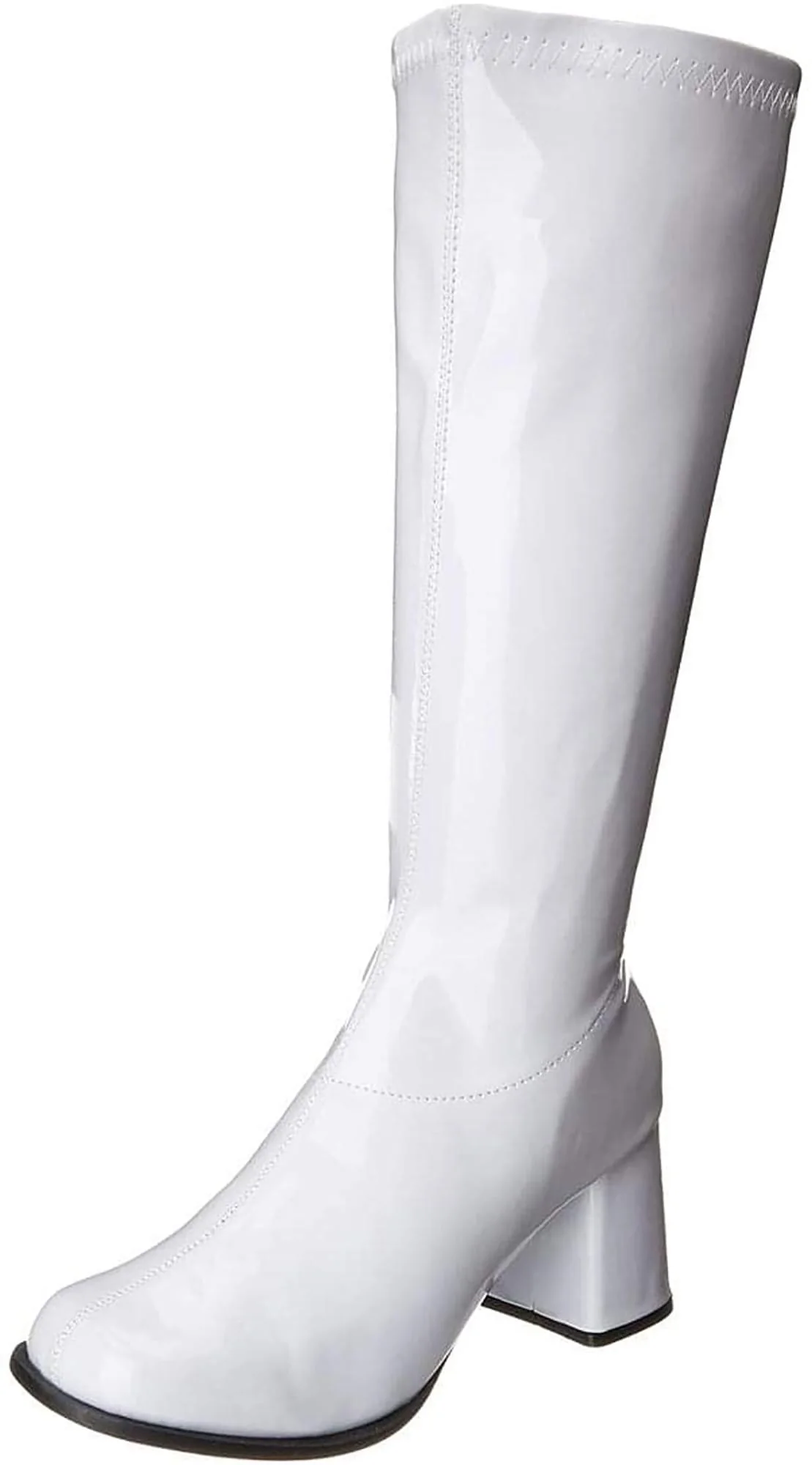 White Gogo Womens Costume Boots - Image 7
