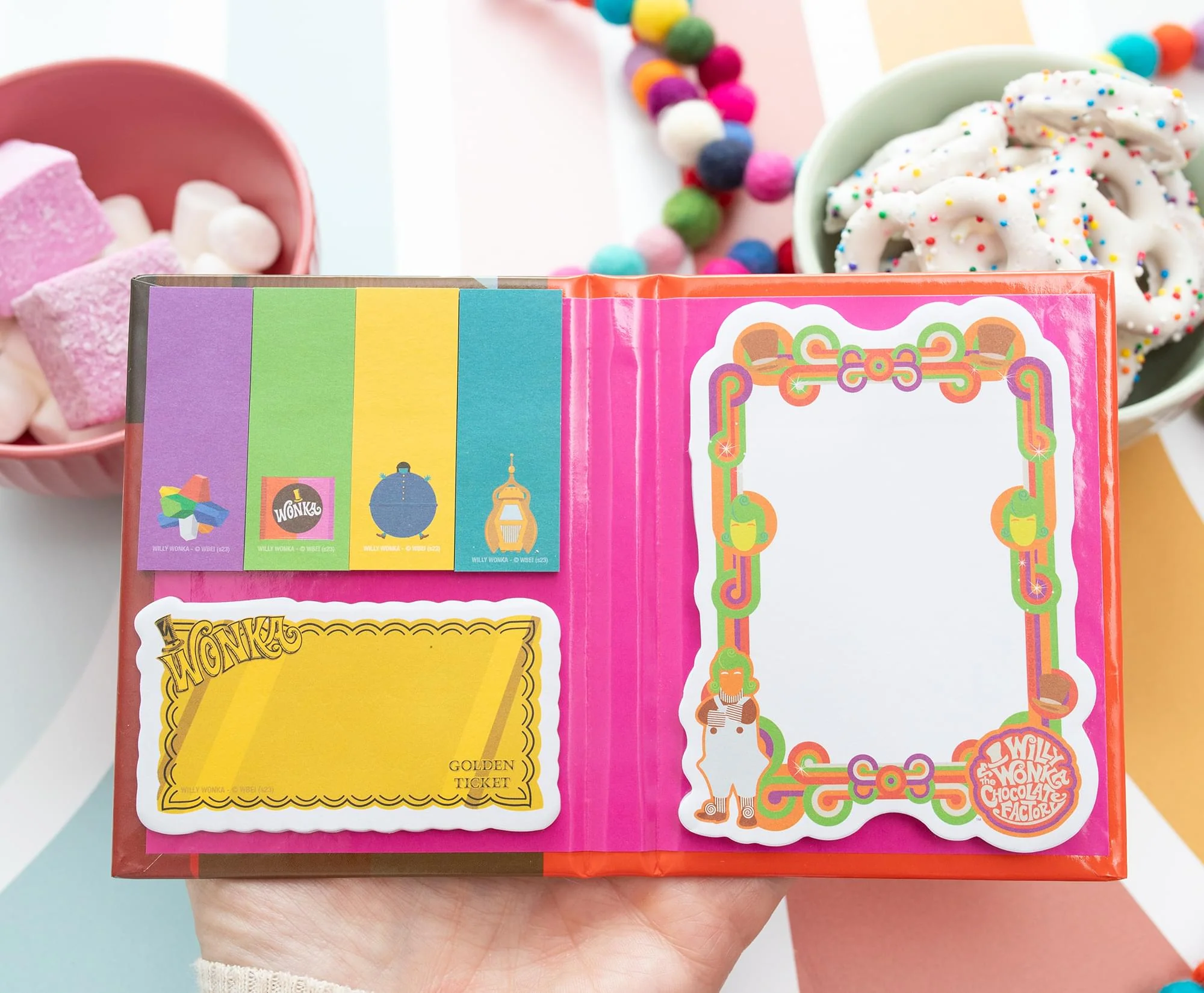 Willy Wonka Chocolate Bar Icons Sticky Note and Tab Box Set - Image 10