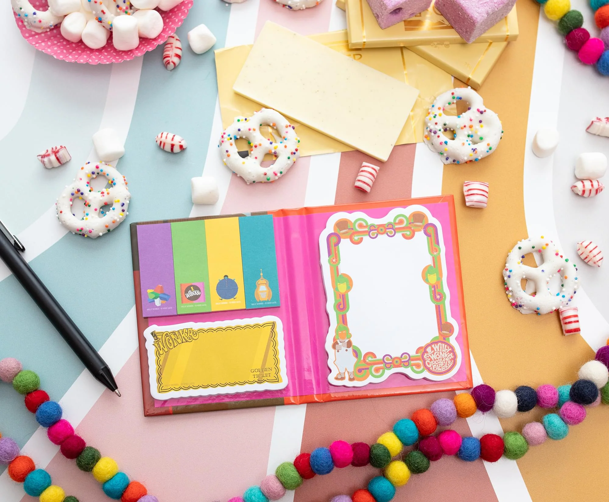 Willy Wonka Chocolate Bar Icons Sticky Note and Tab Box Set - Image 4