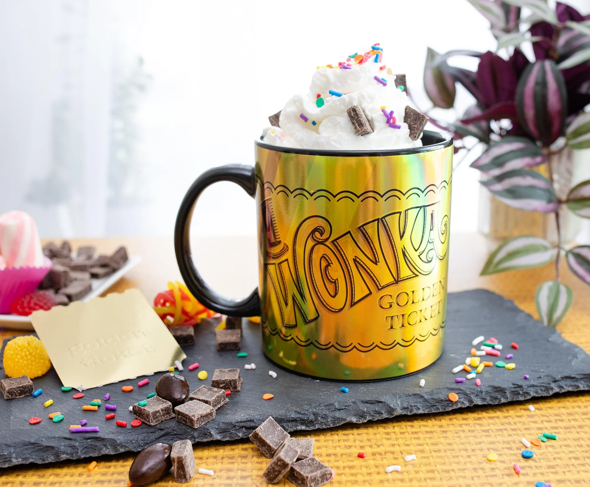 Willy Wonka Golden Ticket Ceramic Mug | Holds 20 Ounces - Image 5