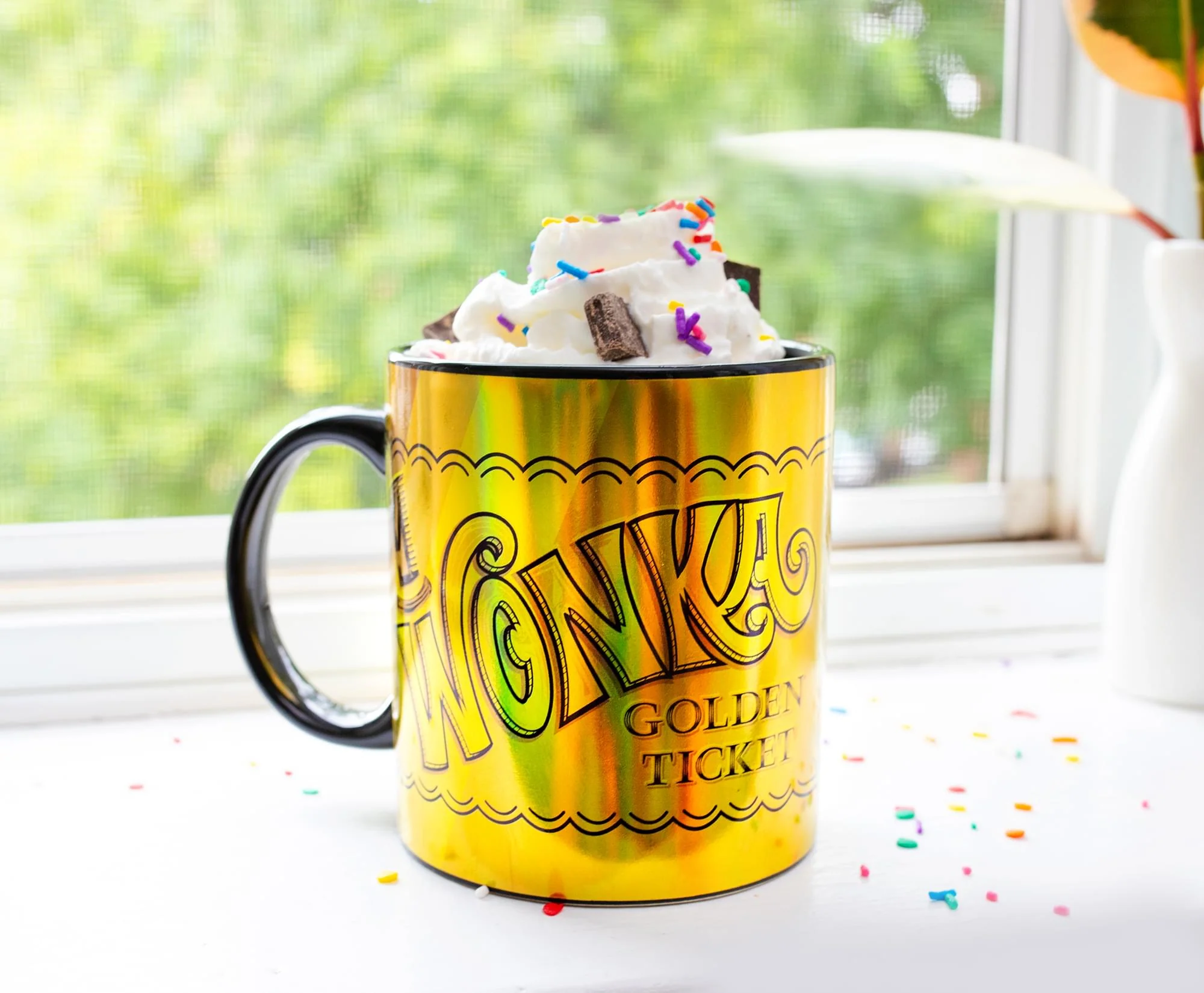 Willy Wonka Golden Ticket Ceramic Mug | Holds 20 Ounces - Image 7