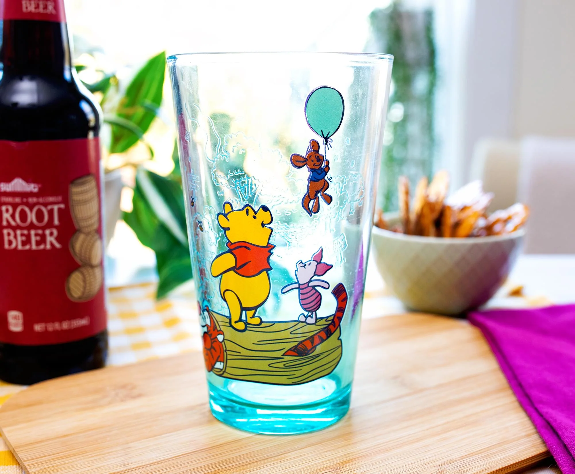 Disney Winnie the Pooh and Friends Pint Glass | Holds 16 Ounces - Image 3