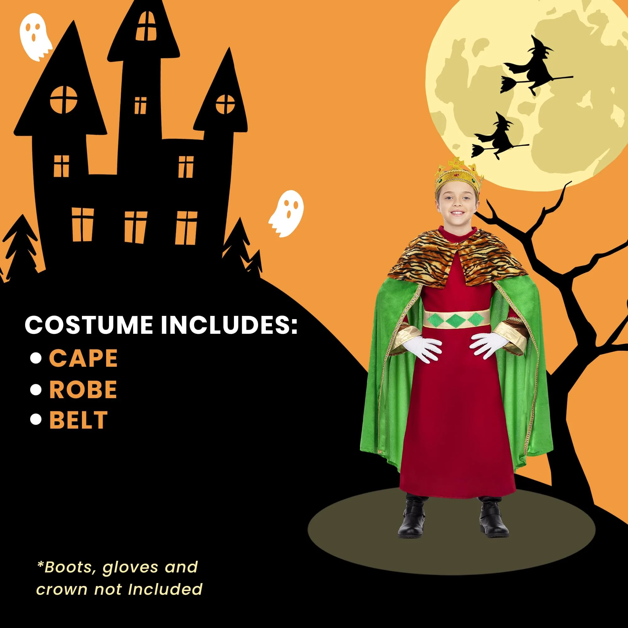 Wise Man King Balthazar Child Costume - Image 23
