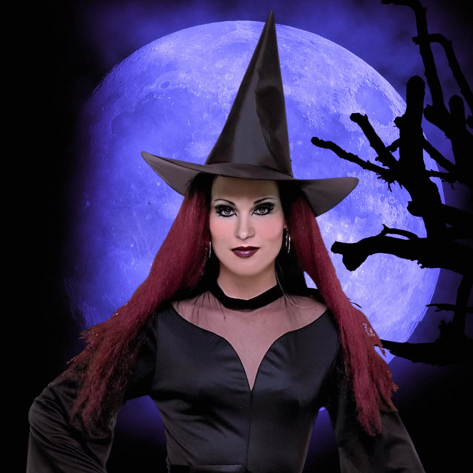 Witch Adult Costume Hat - Image 3
