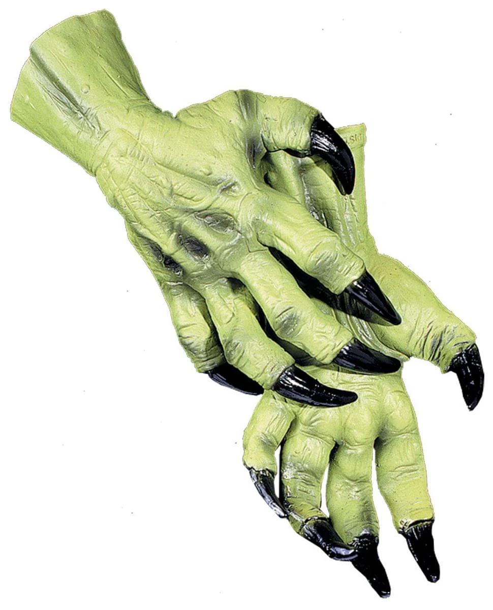 Witch Hands Costume Gloves