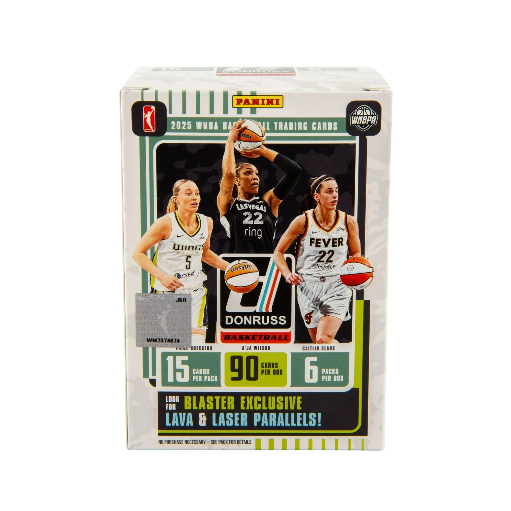WNBA Panini Donruss 2025 Basketball Blaster Box | 6 Packs - Image 7