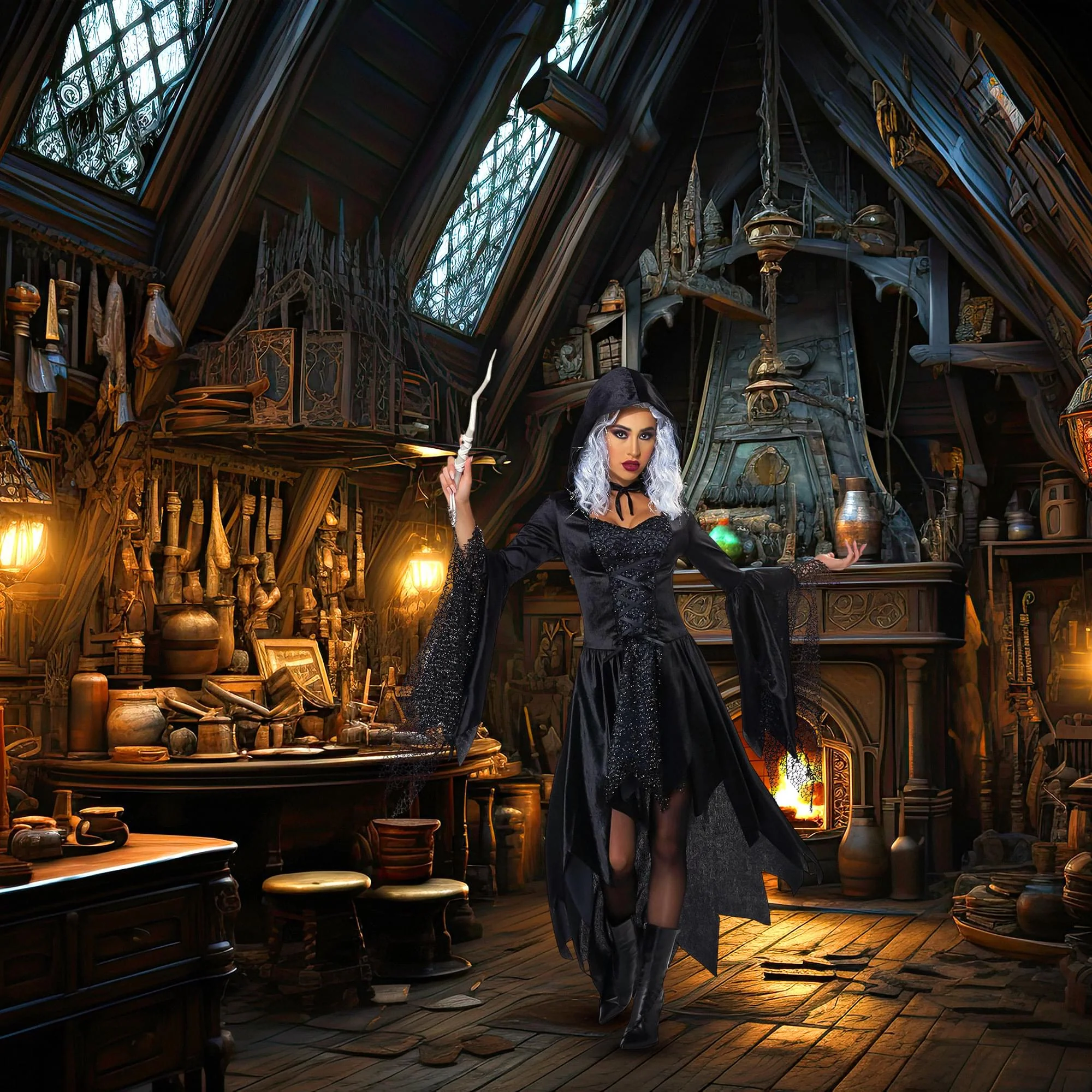 Women Bewitching Beauty Costume - Image 31
