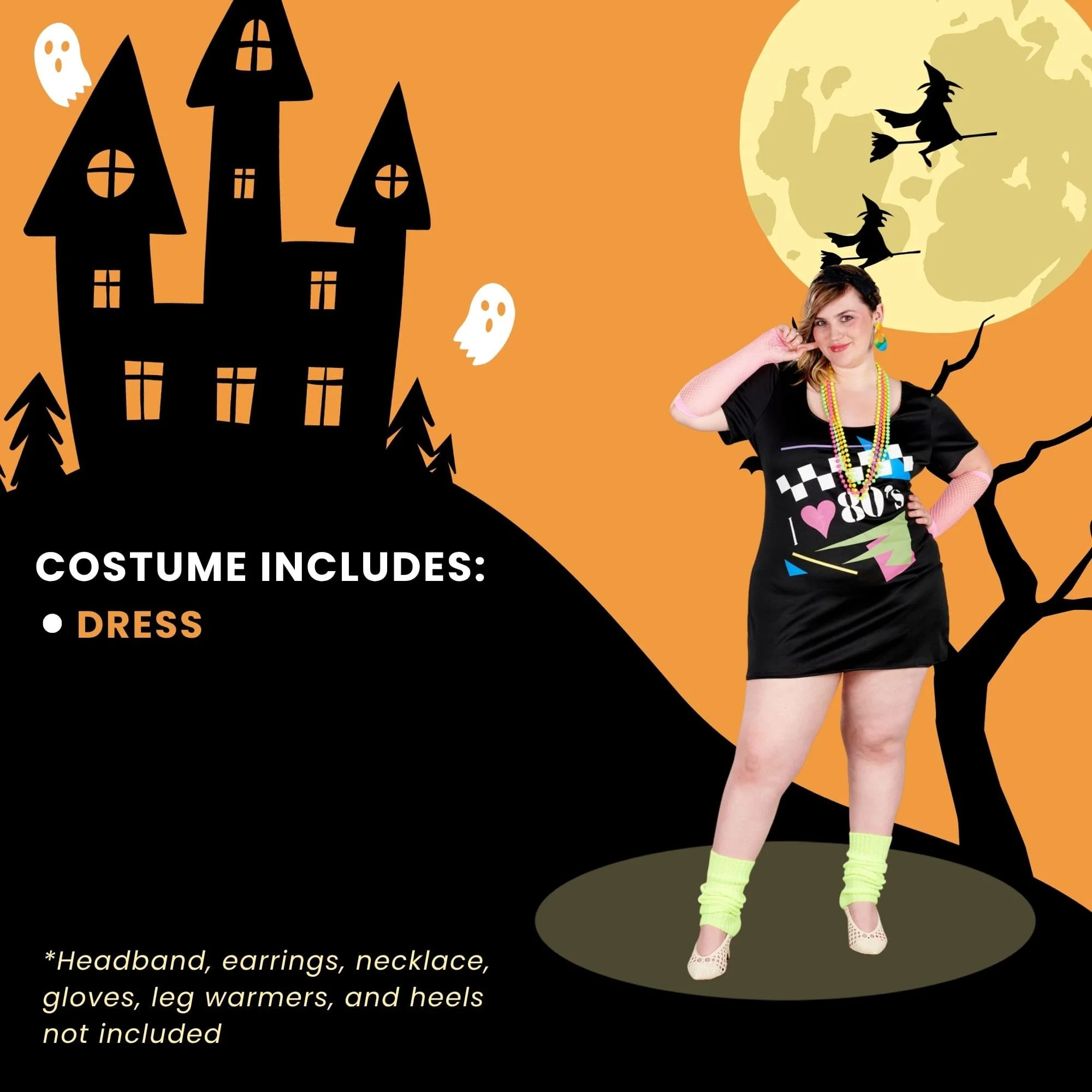 Women I Love 80s Adult Costume - Image 19